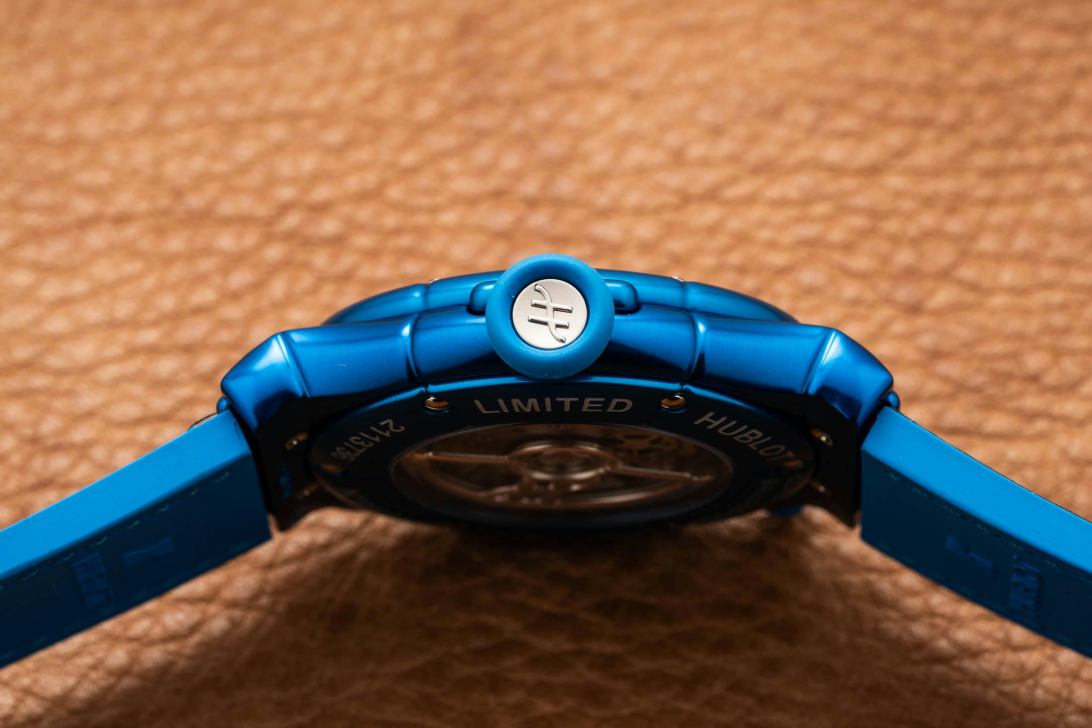 Hublot Jeff Koons Balloon Dog Blue Crown Shot