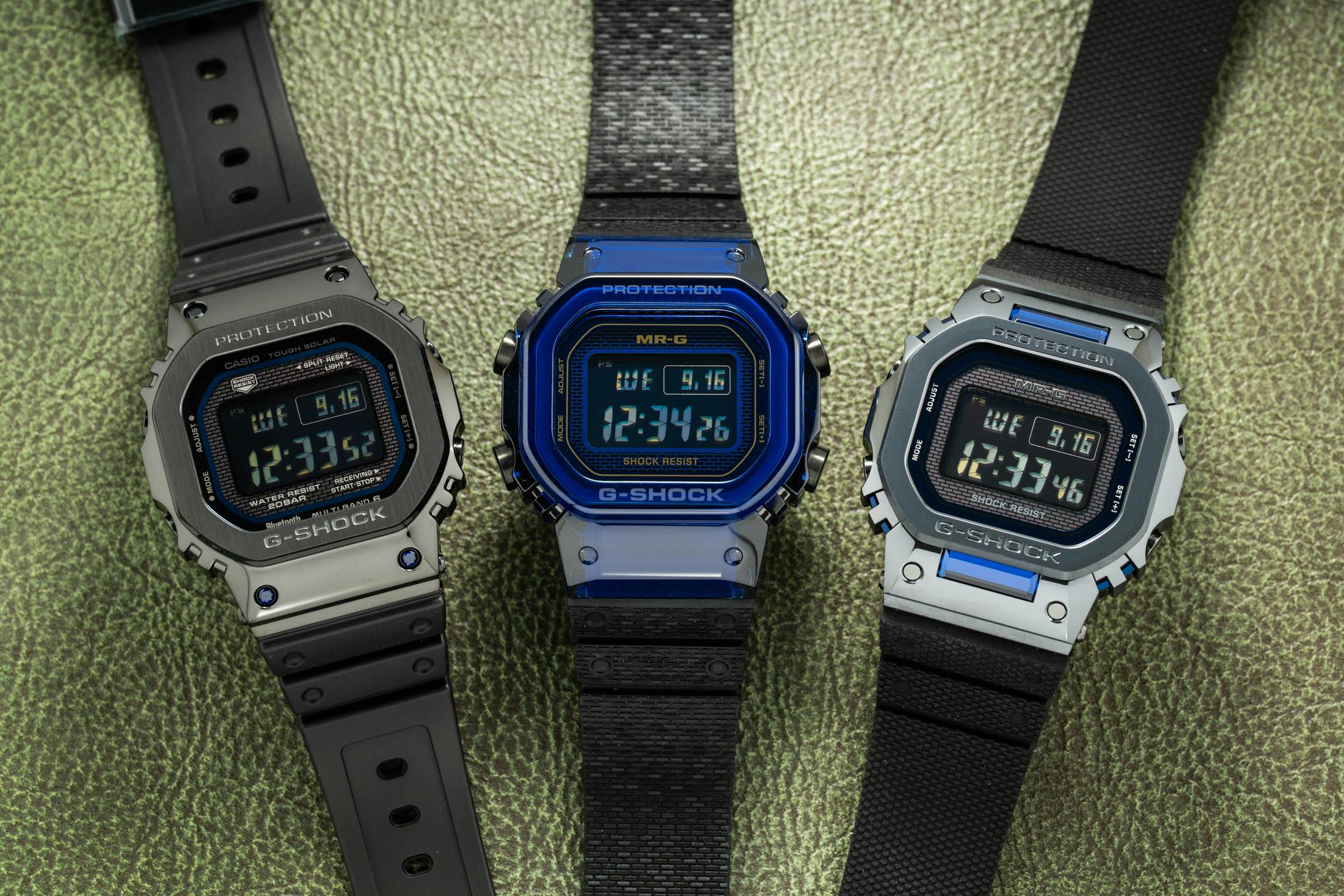 G-SHOCK Blue Rose Project Trio