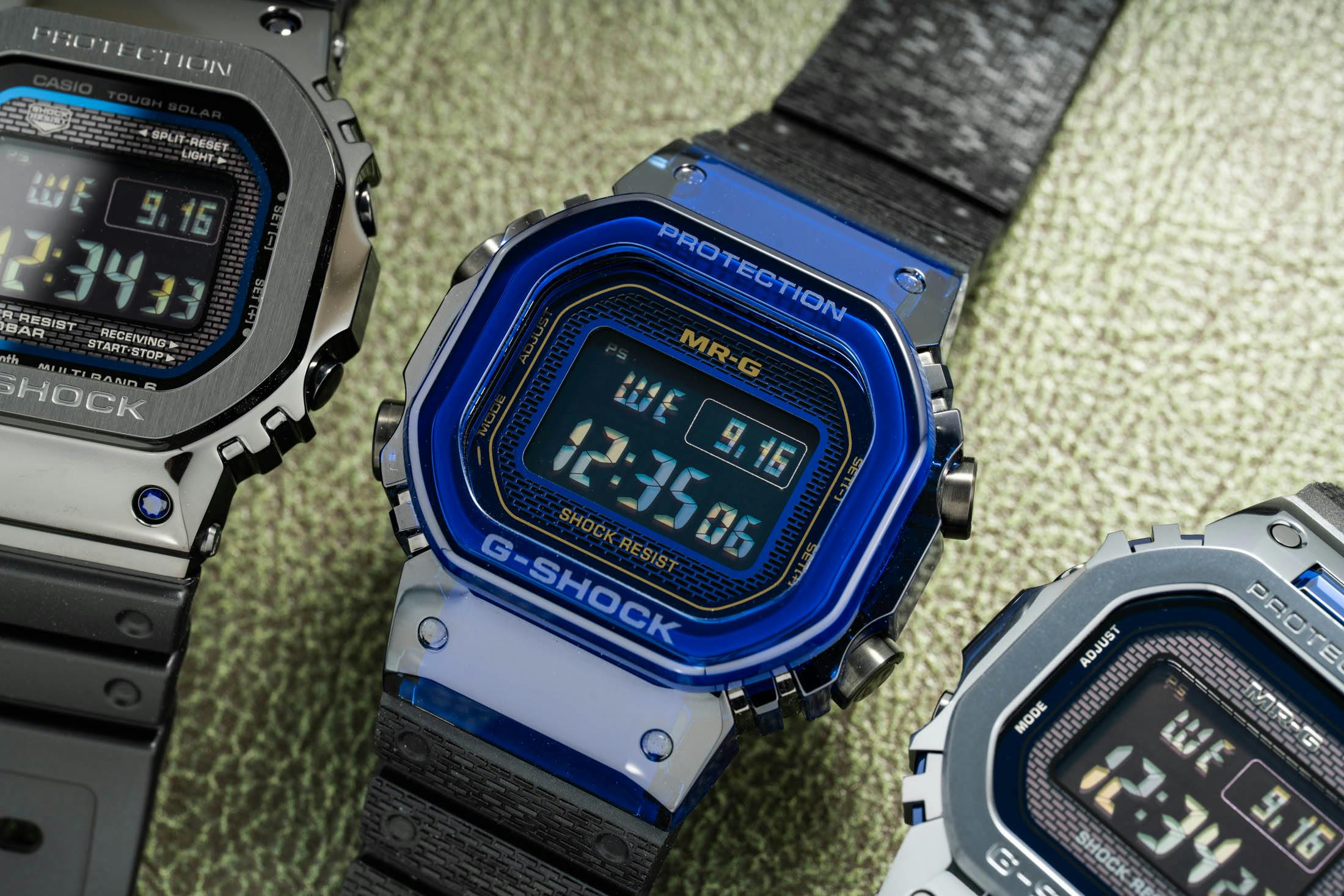 G-SHOCK Blue Sapphire Amonst Trio of Releases