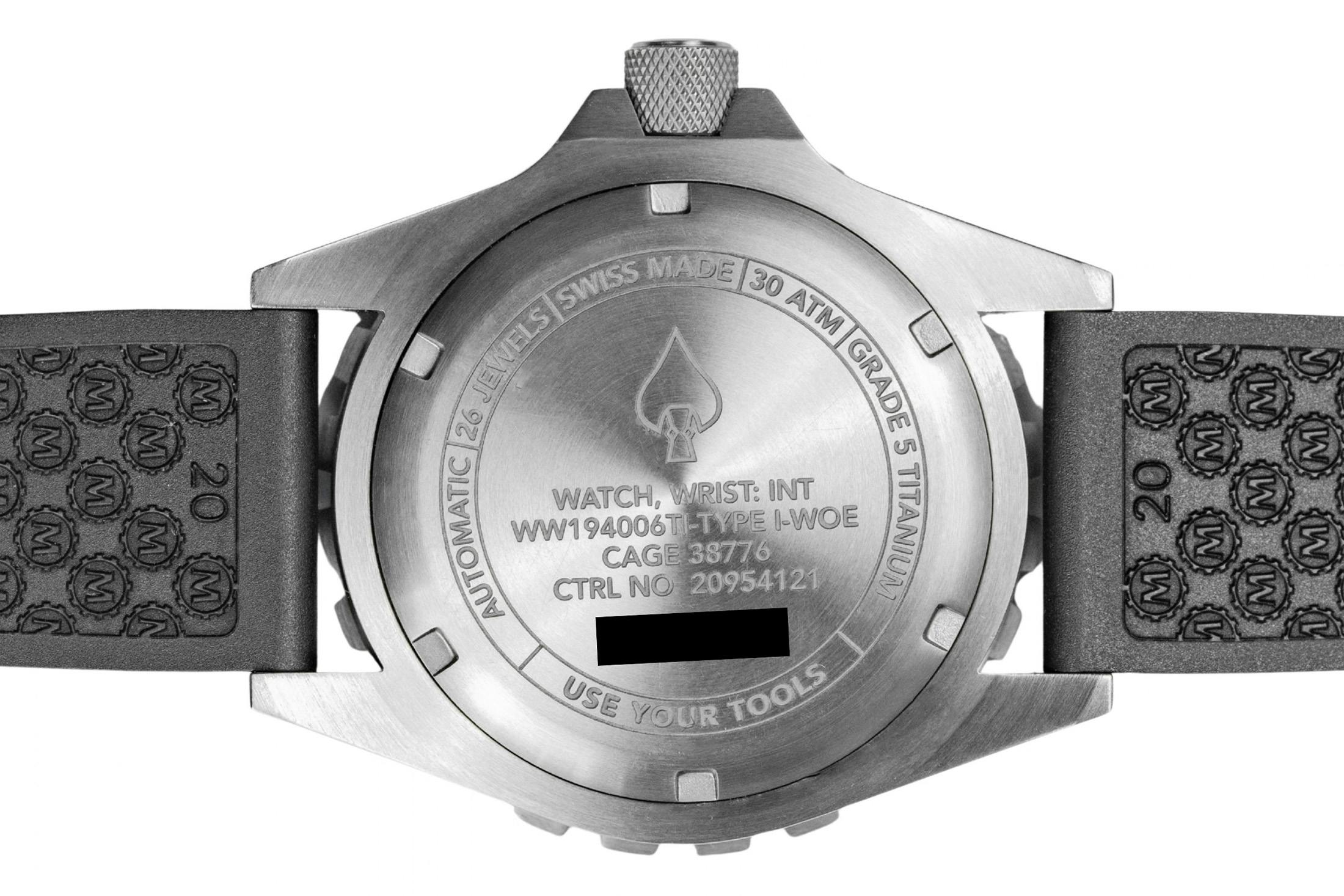 The Marathon x W.O.E. Titanium SAR