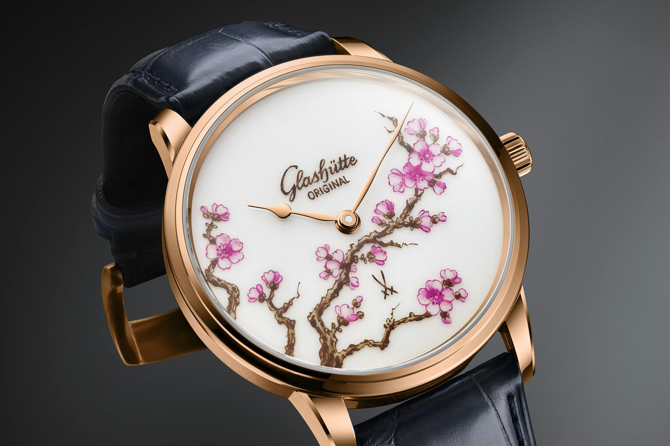 Glashütte Original's “Cherry Blossom” Senator Meissen Is In Full Bloom This Fall