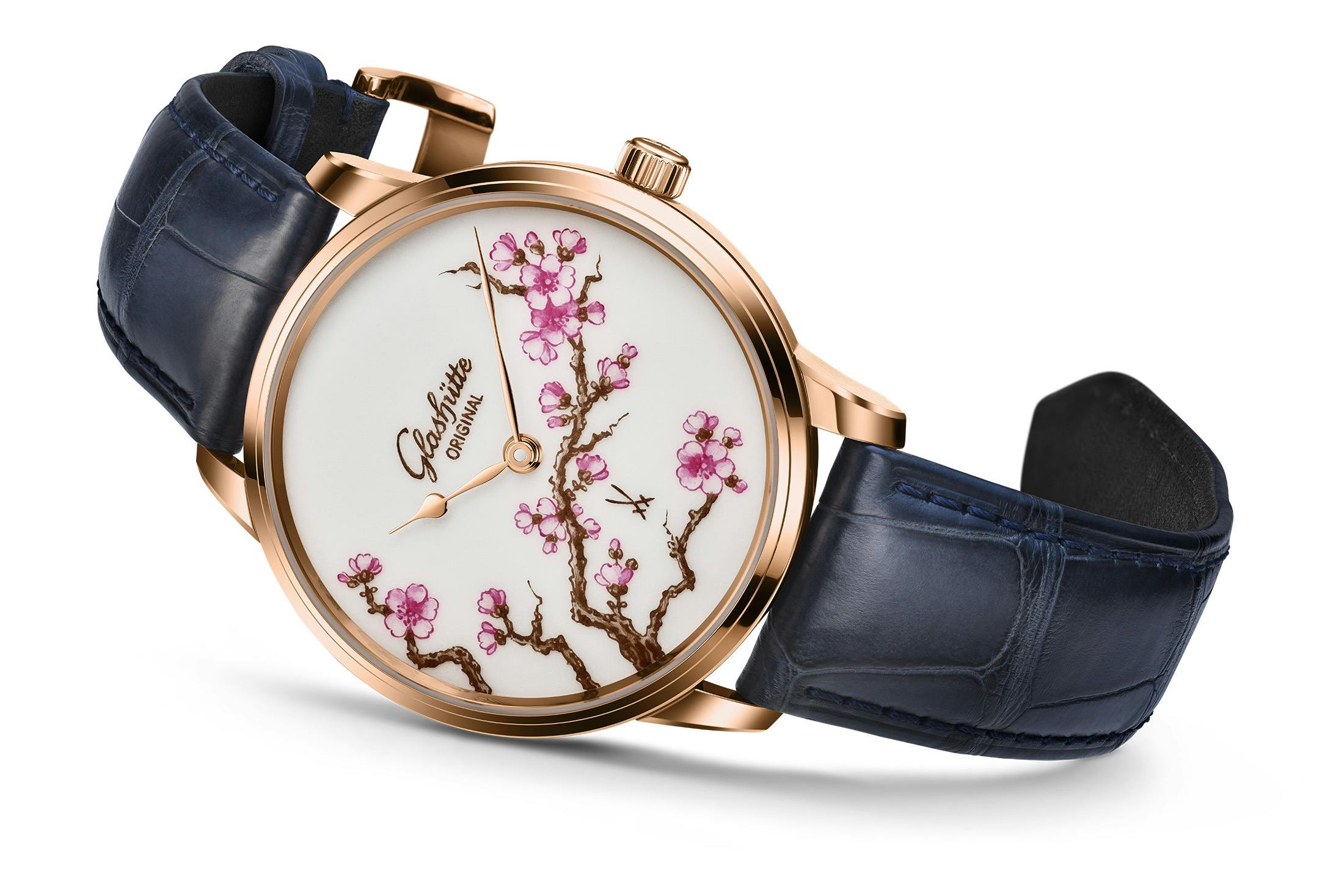 Glashütte Original's “Cherry Blossom” Senator Meissen Is In Full Bloom This Fall