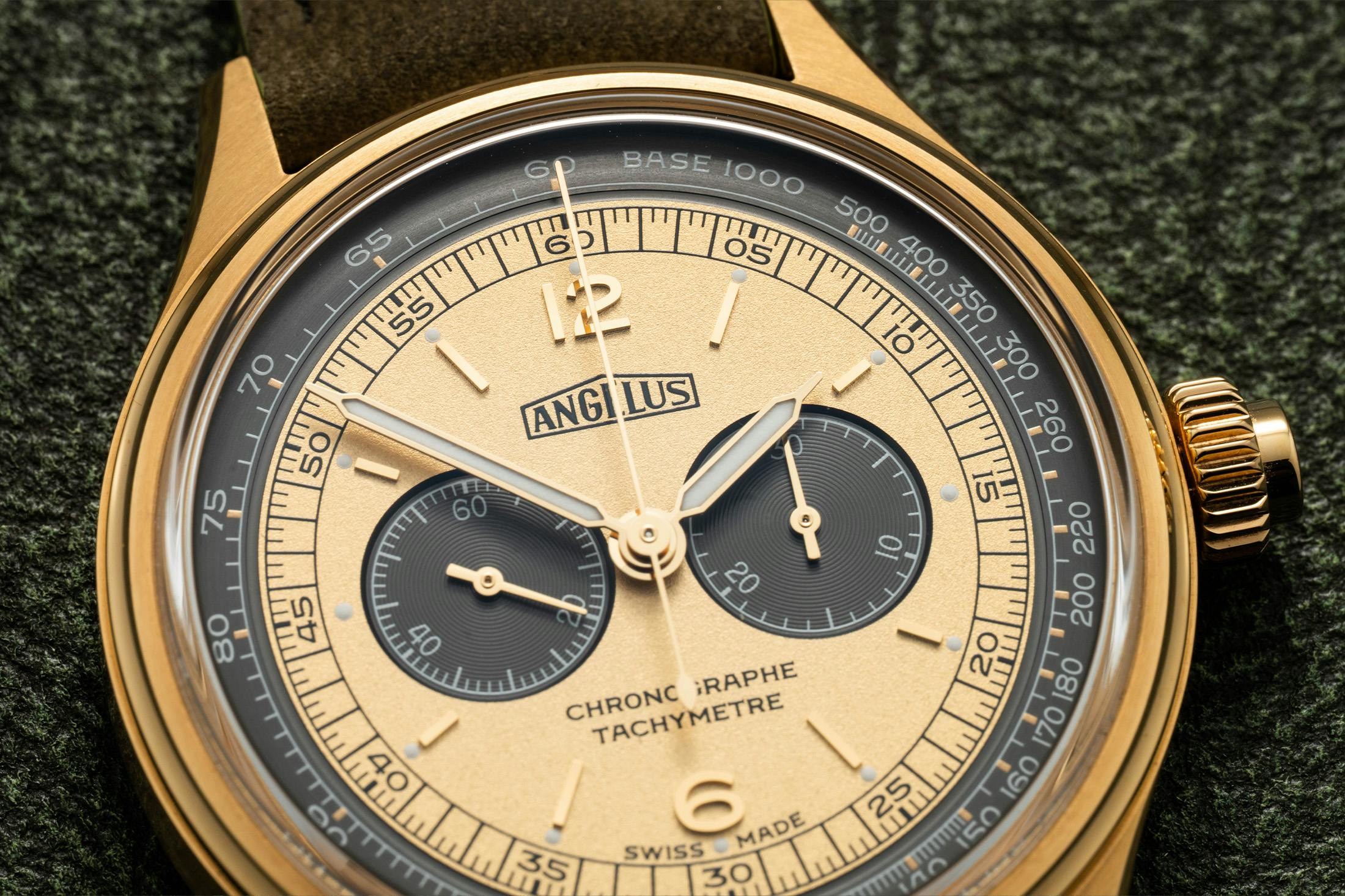 Angelus Chronographe Tachymètre