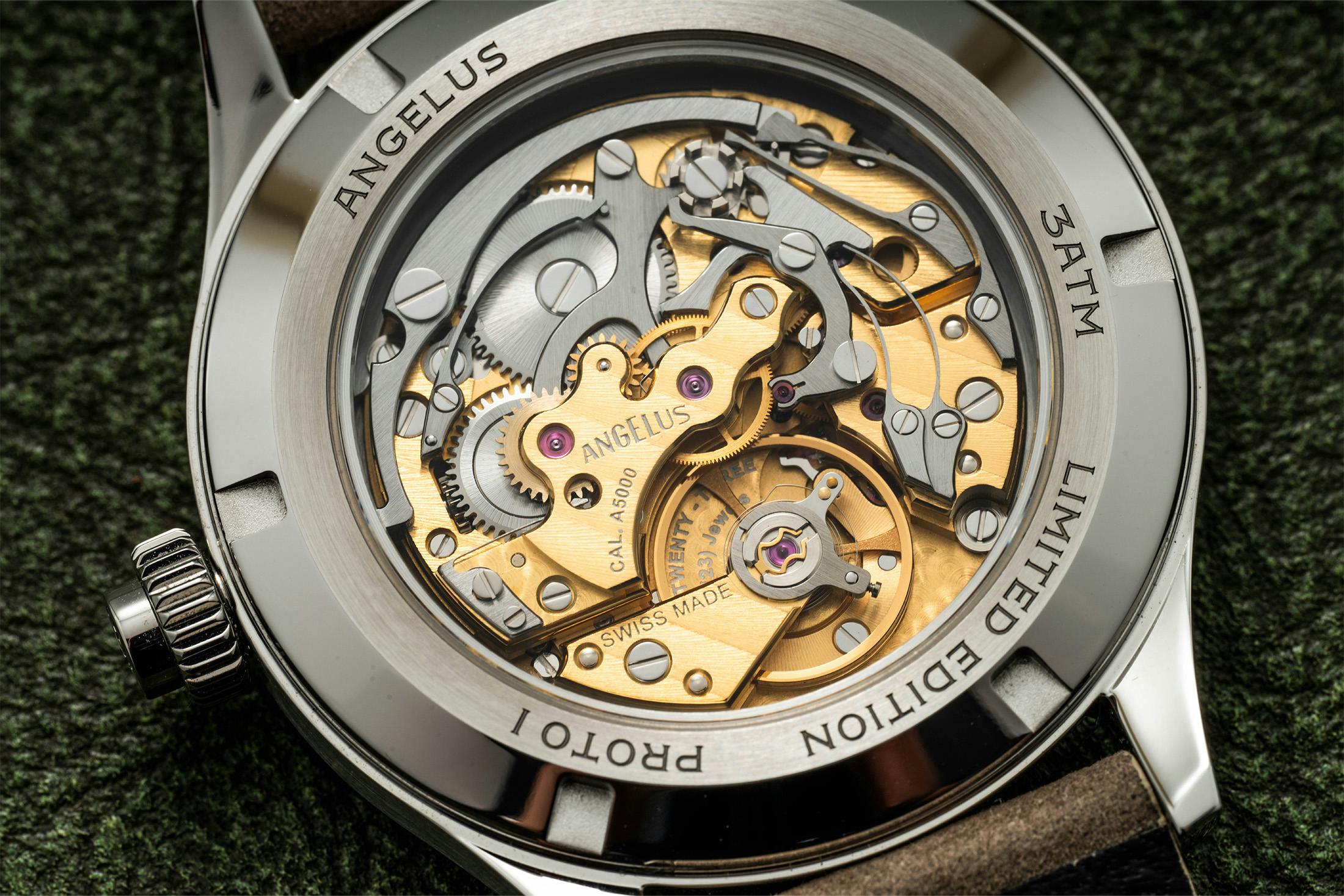 Angelus Chronographe Tachymètre