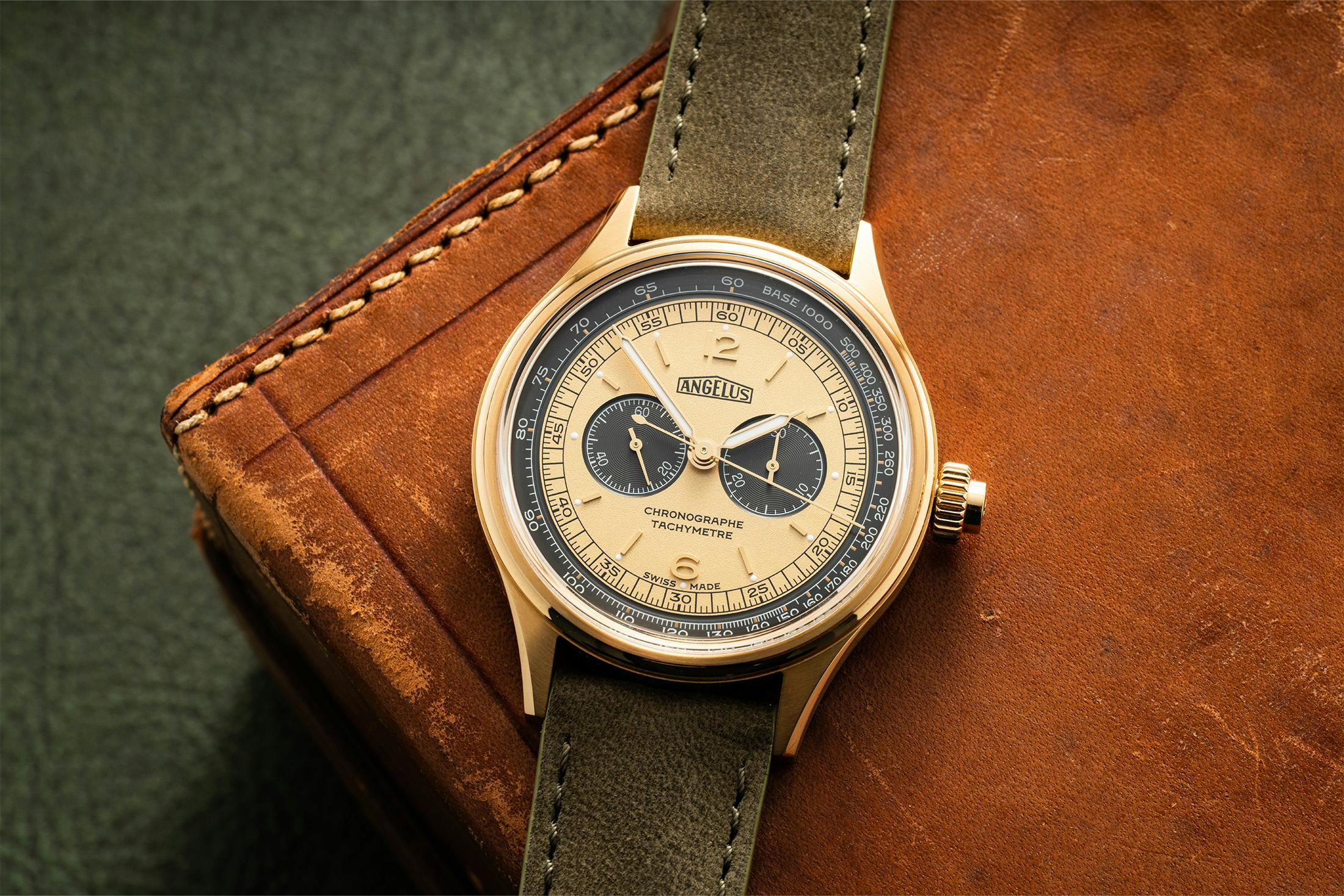 Angelus Chronographe Tachymètre