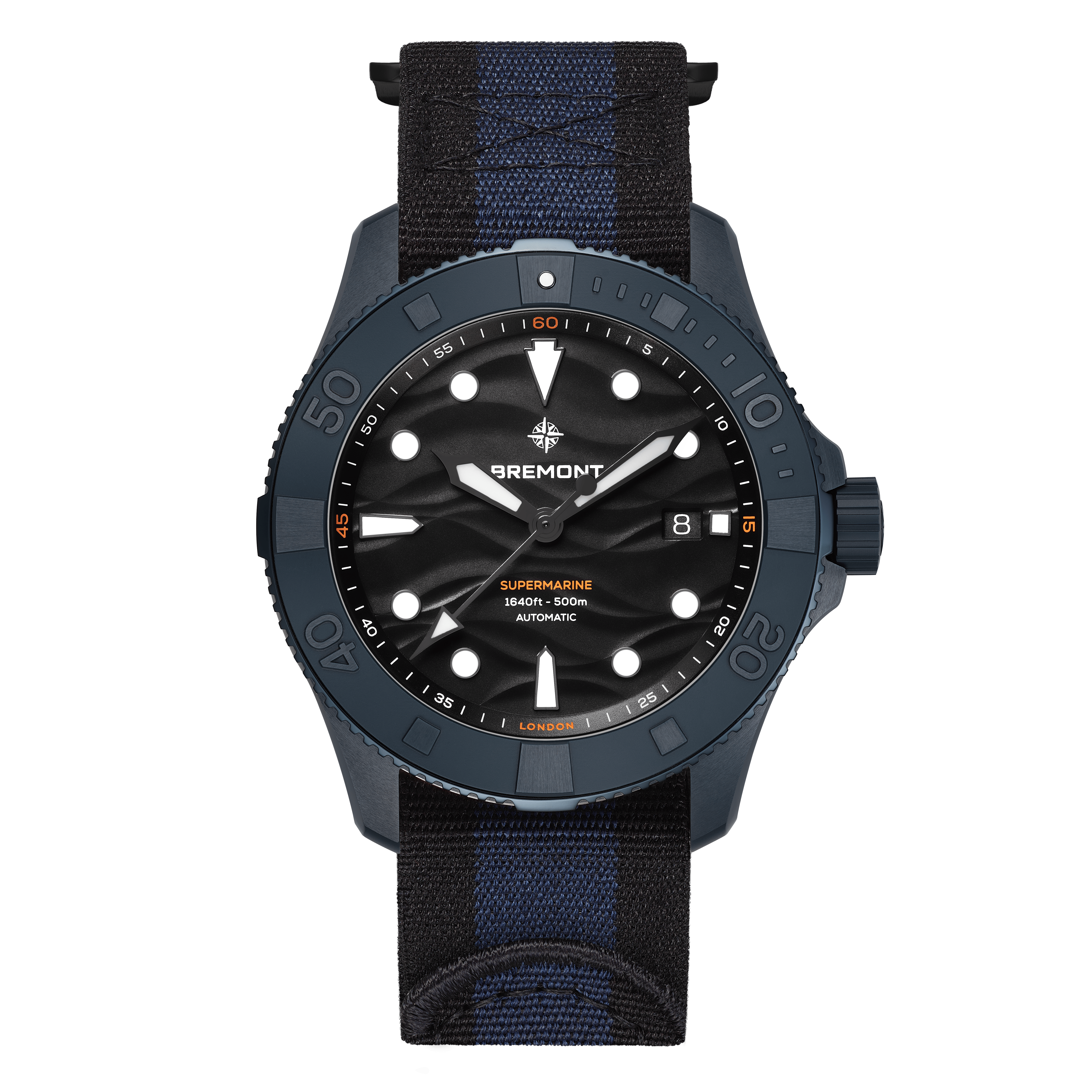Bremont Supermarine Full Ceramic Deep Blue NATO