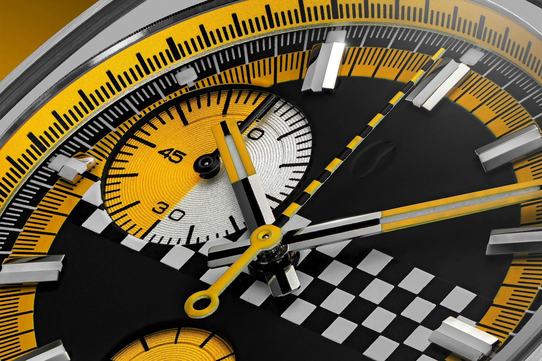 Metric Taxi Dial Closeup