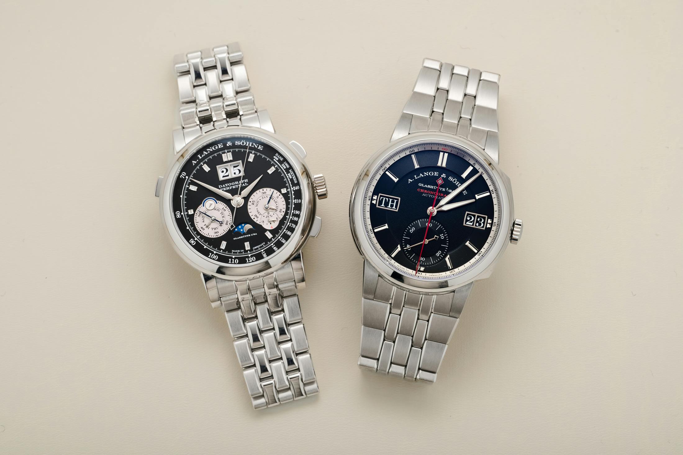 Lange Datograph and Odysseus Chrongraph