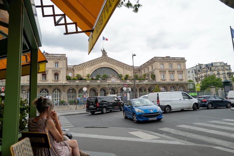 Scenic image of Gare de l'Est in Paris, France