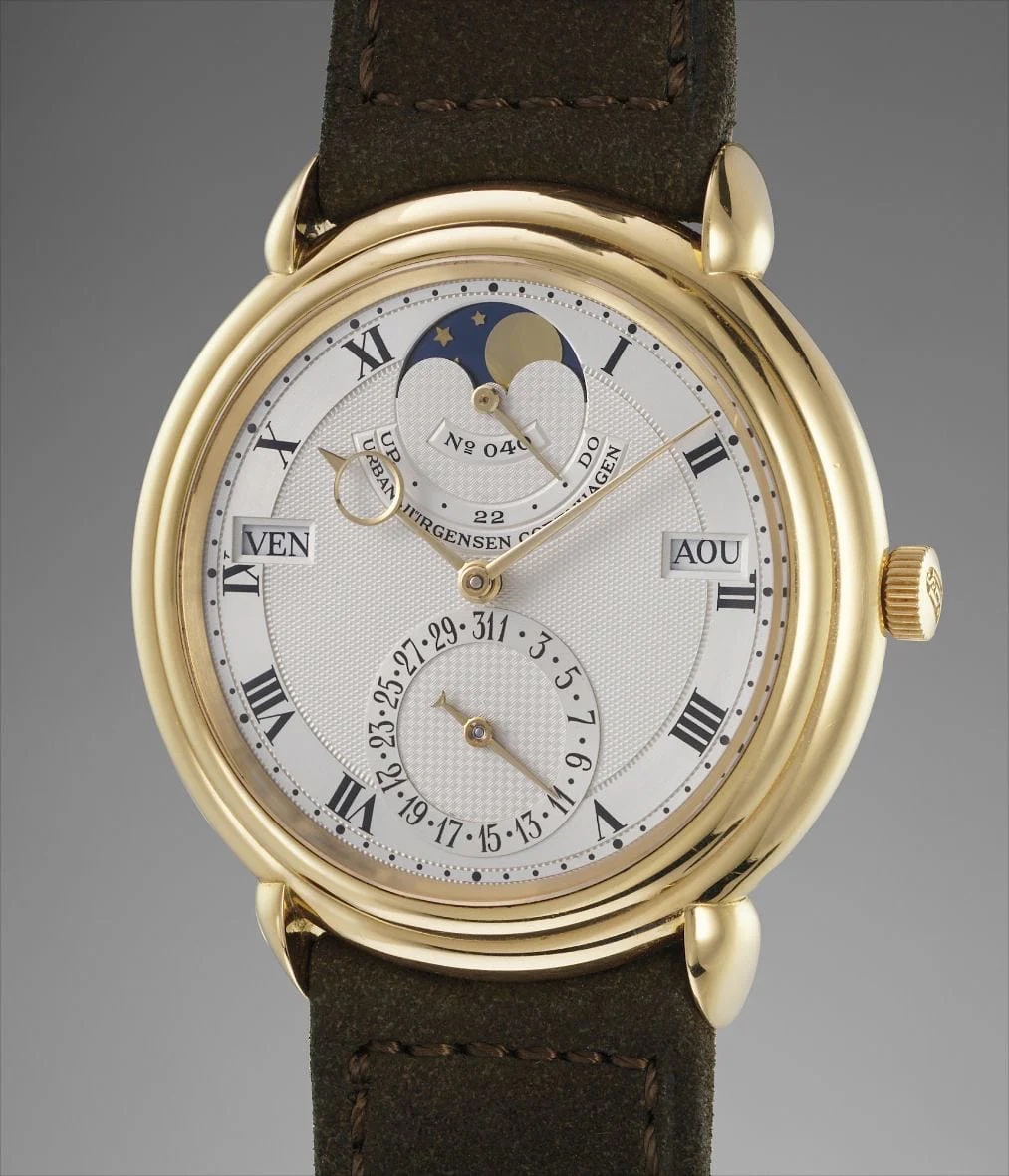 An Urban Jürgensen ref. 3 in yellow gold