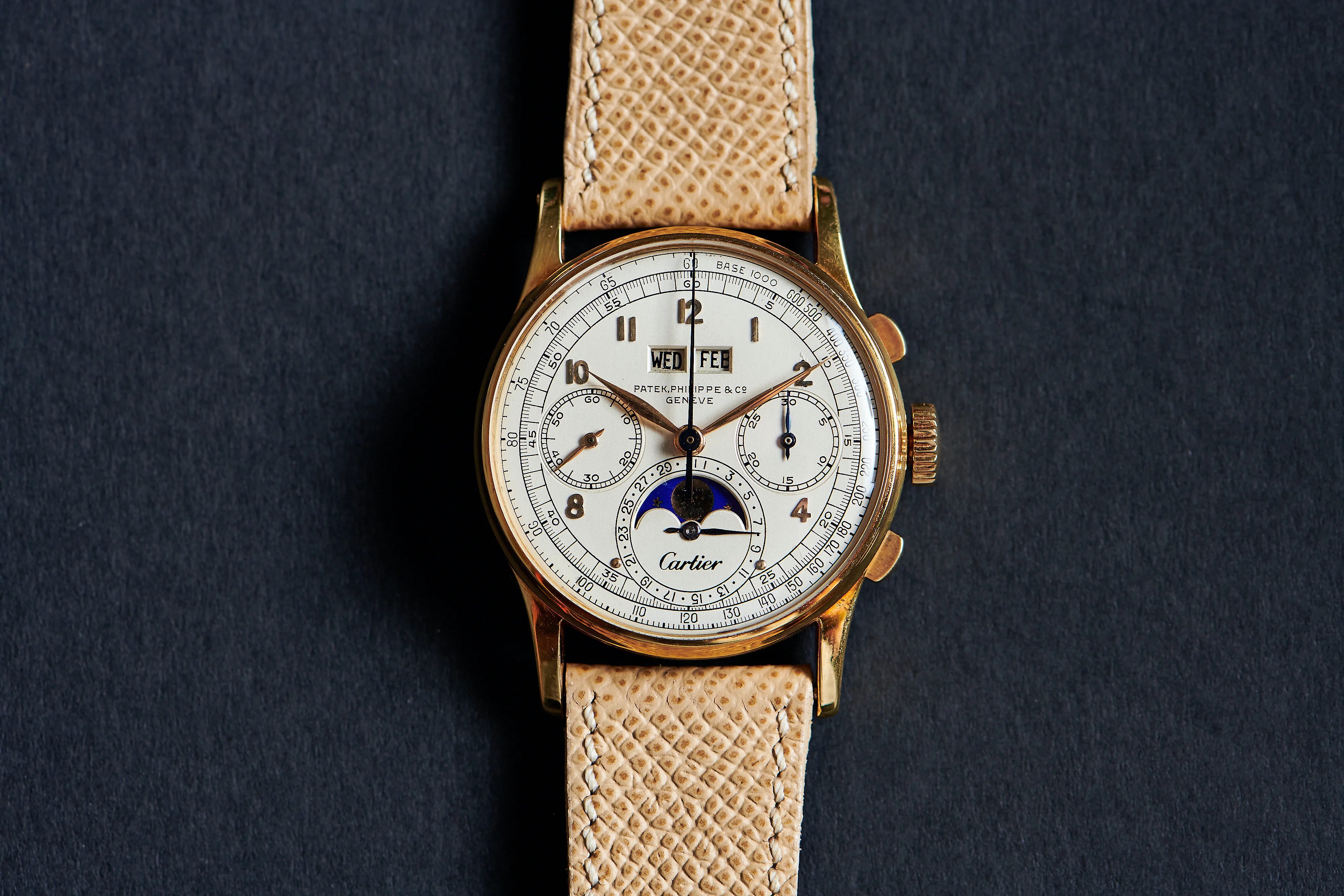 Cartier Patek 1518 perpetual calendar