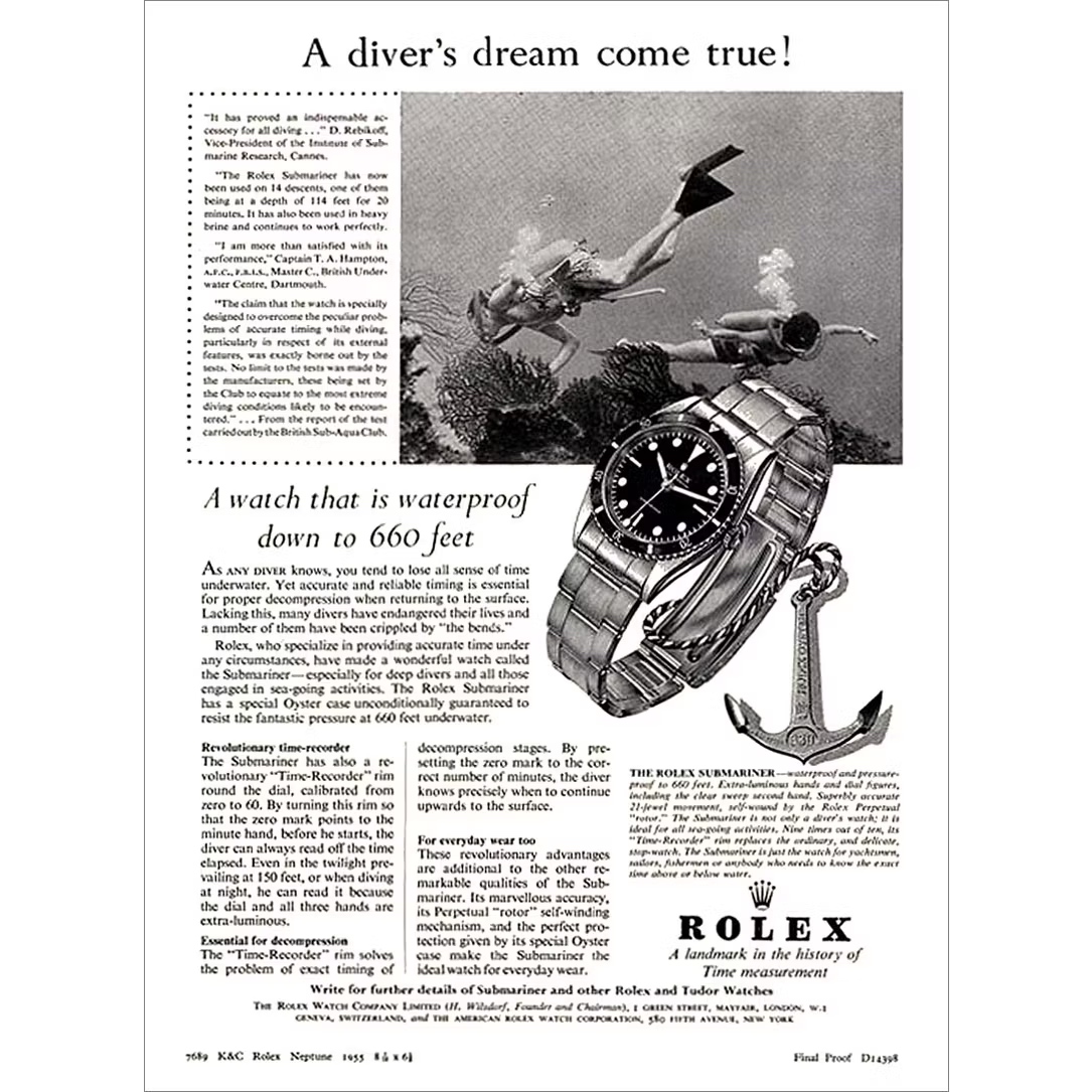 Rolex And Dive Watches