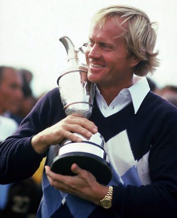 Jack Nicklaus and his Rolex Day-Date
