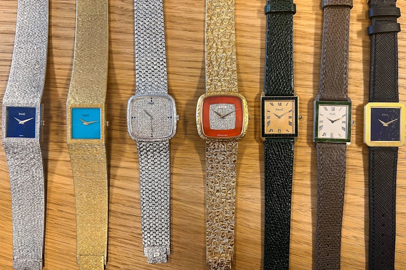 vintage piaget watches