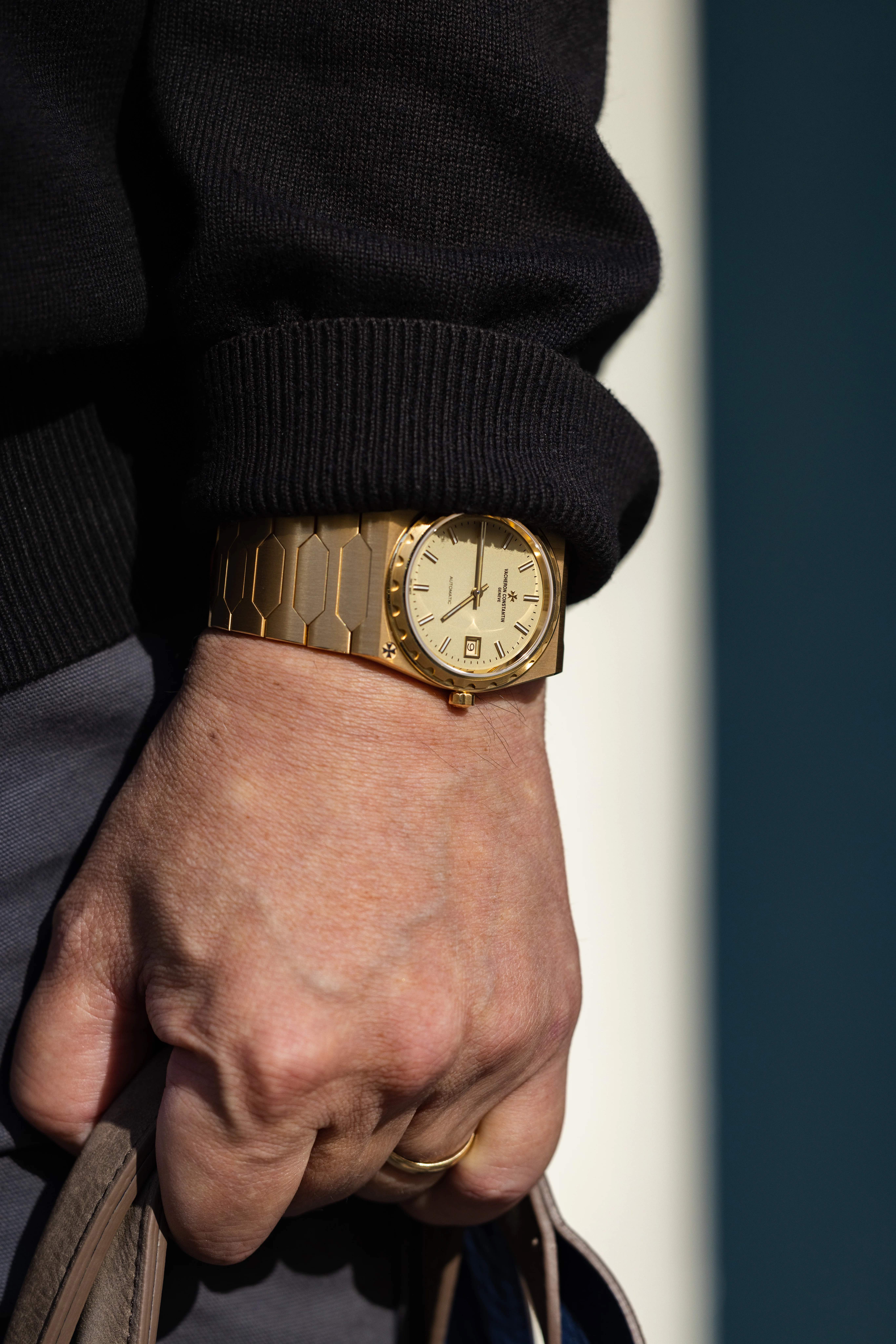 Vacheron 222 on wrist