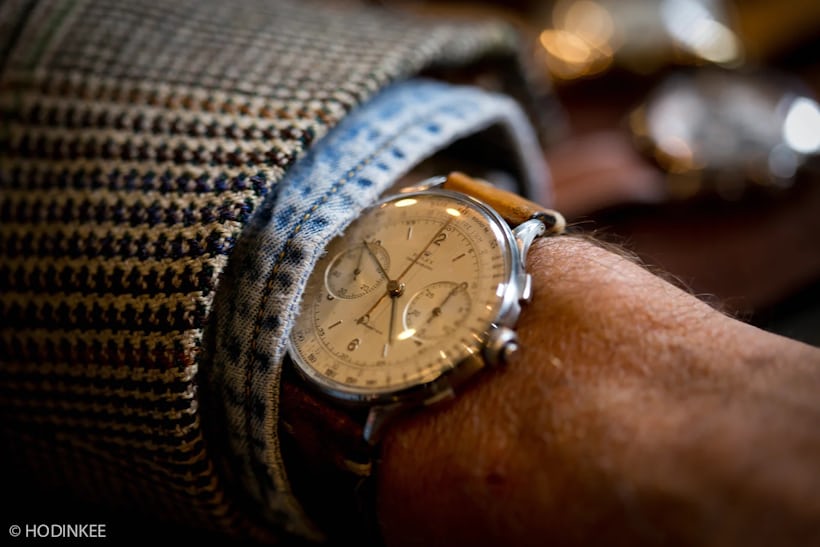 Rolex 4113 split seconds chronograph