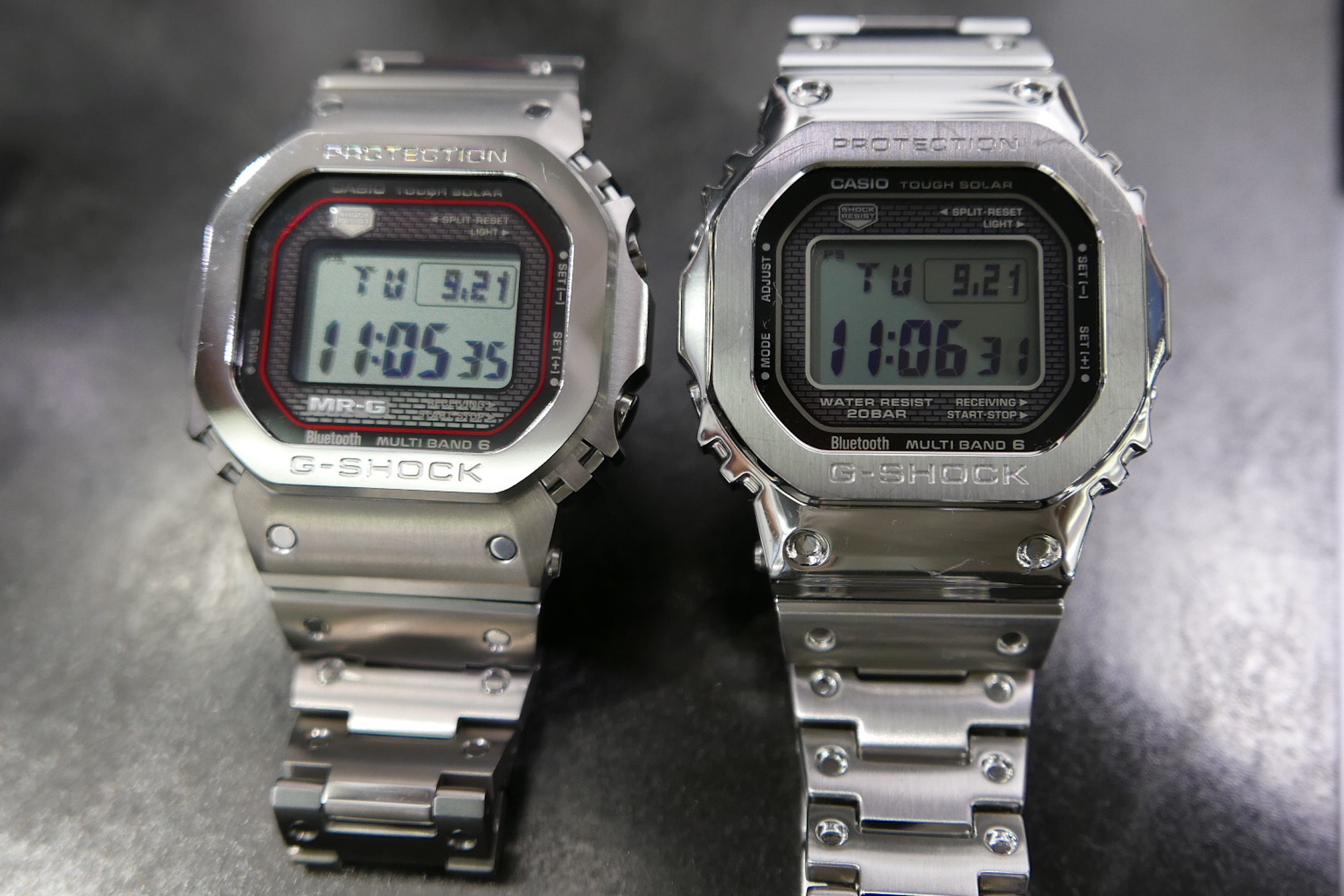 腕時計(デジタル)2点MR-G ウォッチスタンド MRG-B5000 ノベルティ 非売品