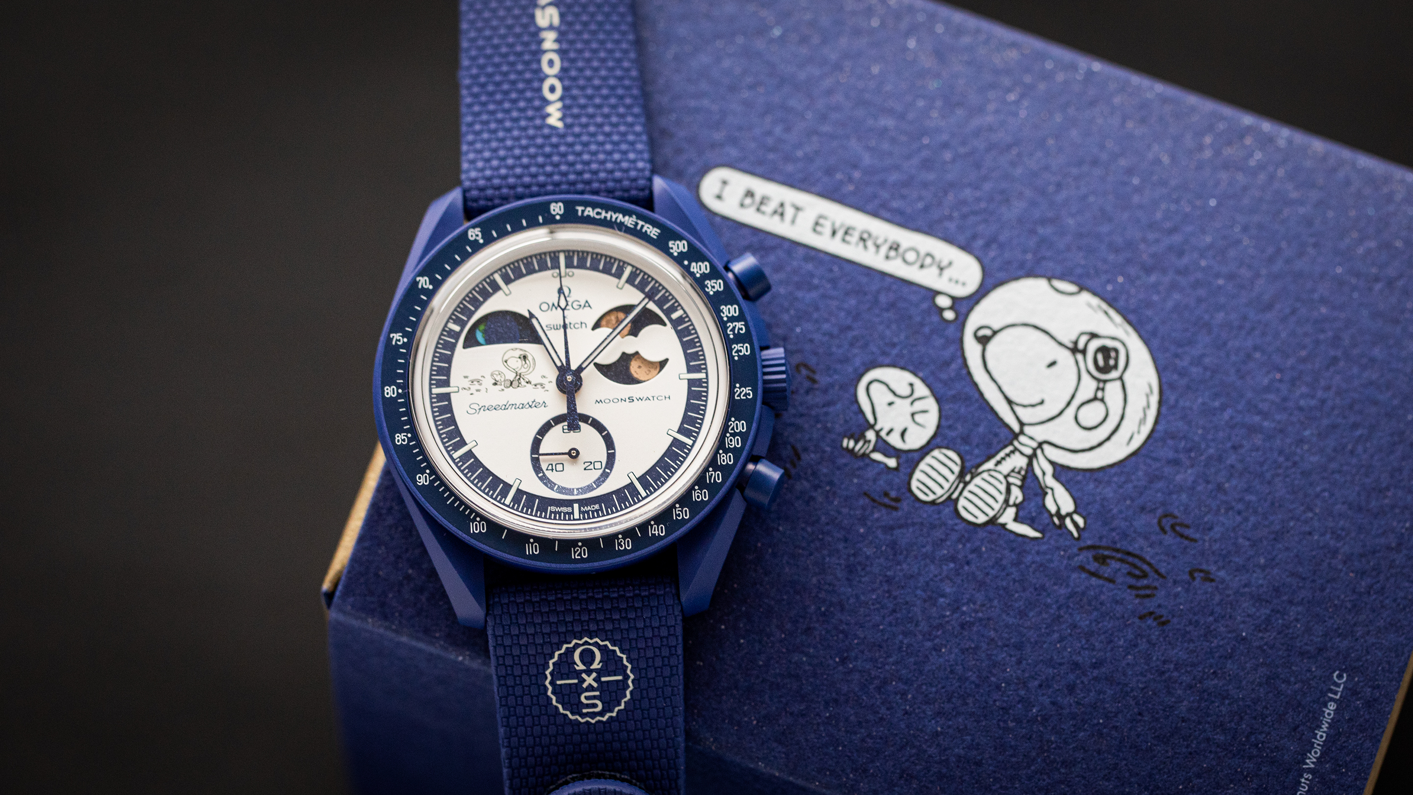ムーンスウォッチ Bioceramic MoonSwatchコレクション新作『MISSION TO EARTHPHASE