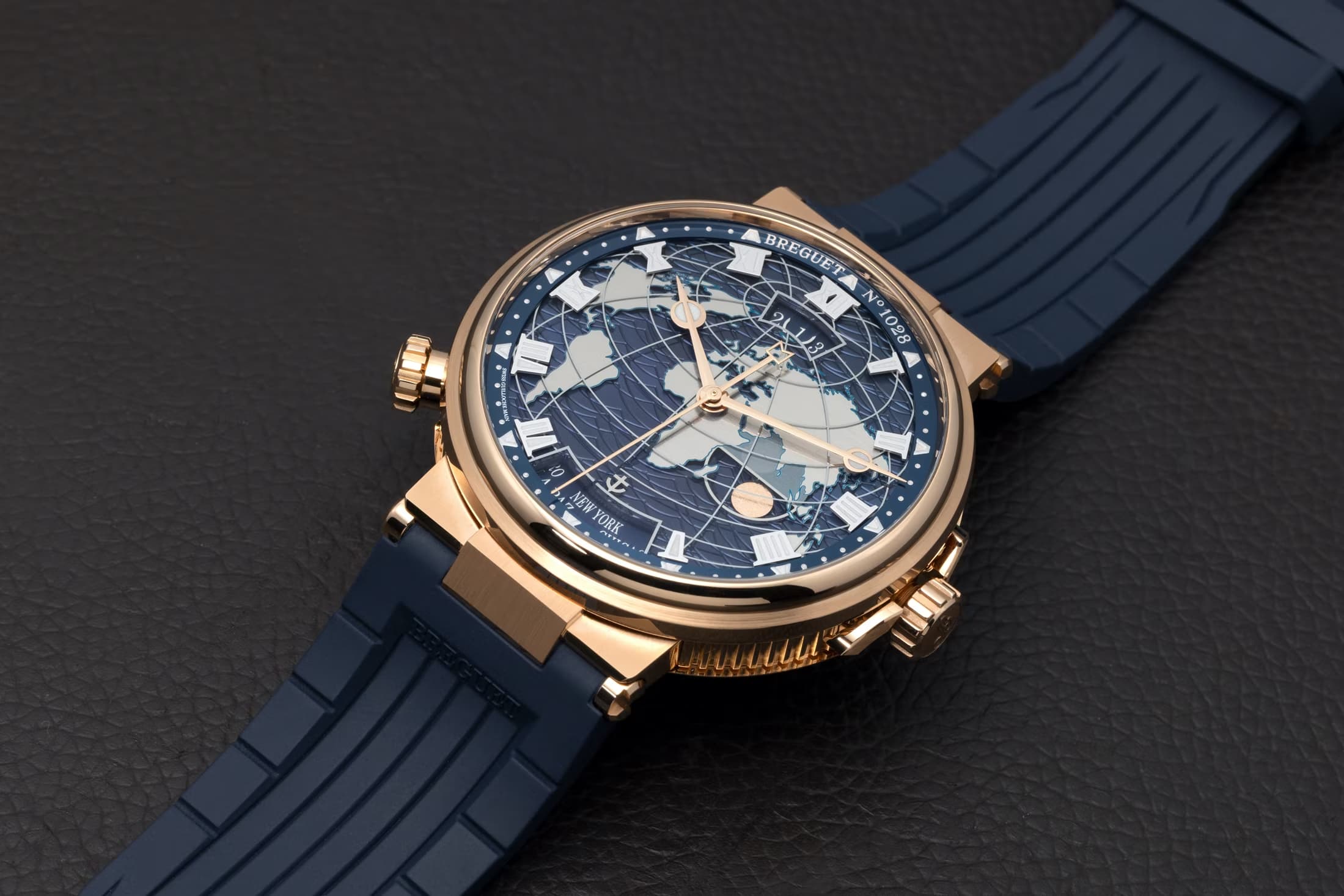 Breguet Marine Hora Mundi red gold