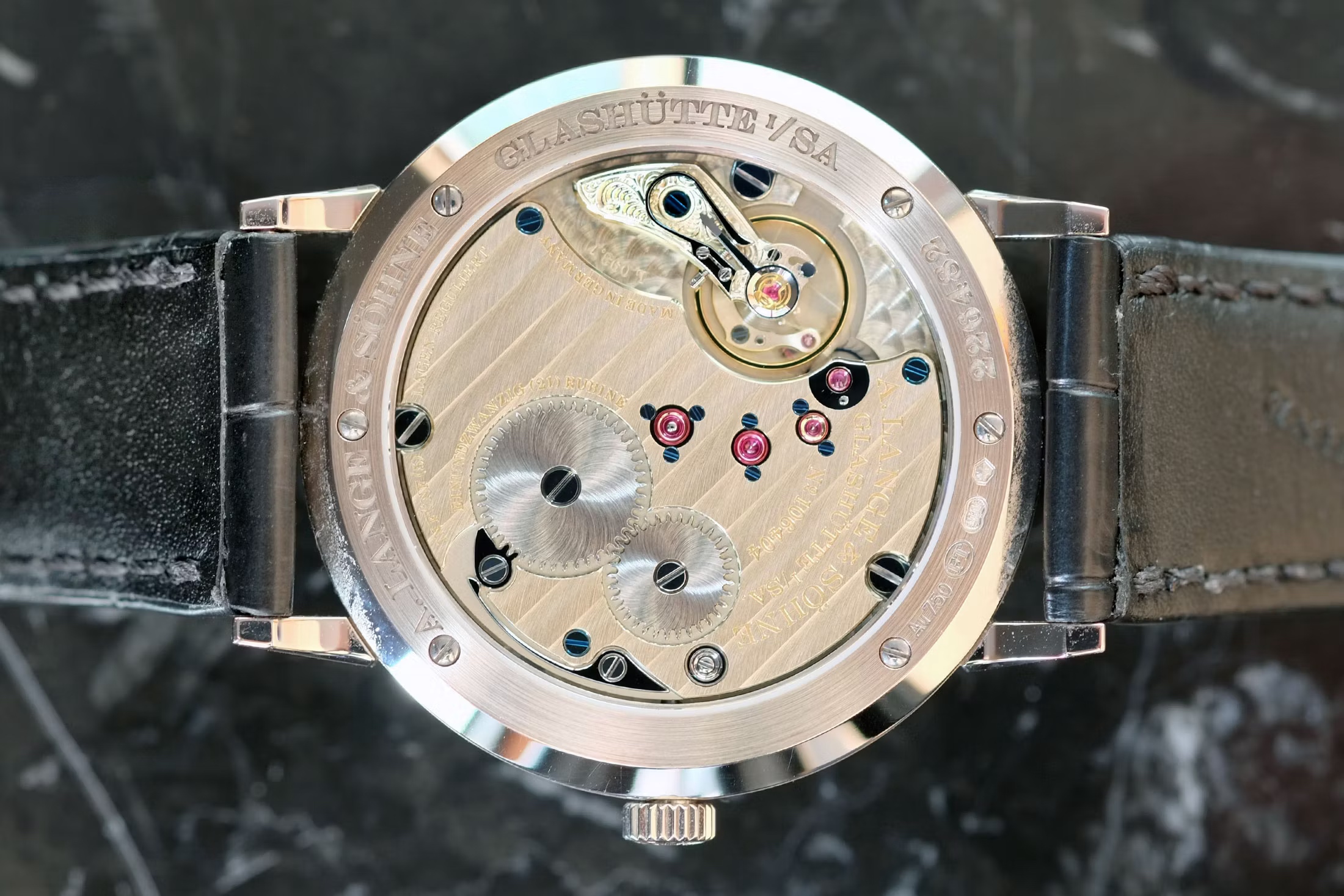 A.LANGE&SOHNE 写真たて 中古)A. LANGE & SOHNE ランゲ&ゾーネ ダトグラフ 403.035