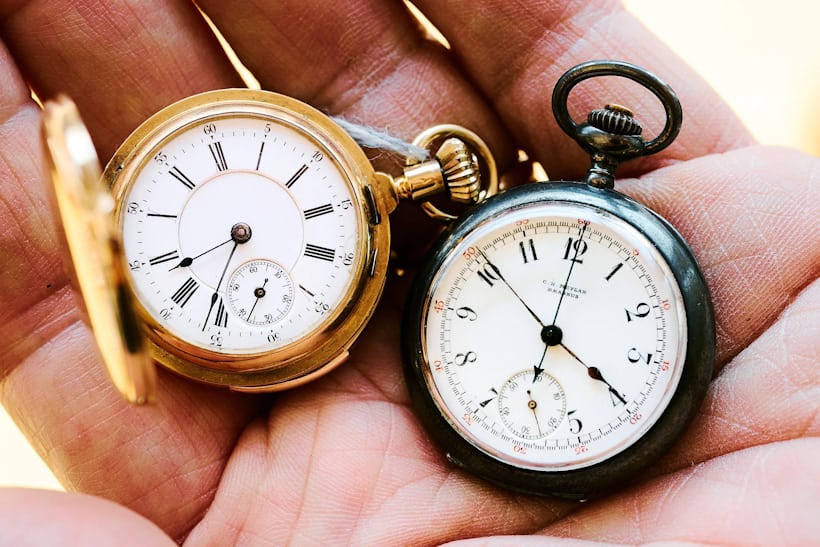 two pocket watches