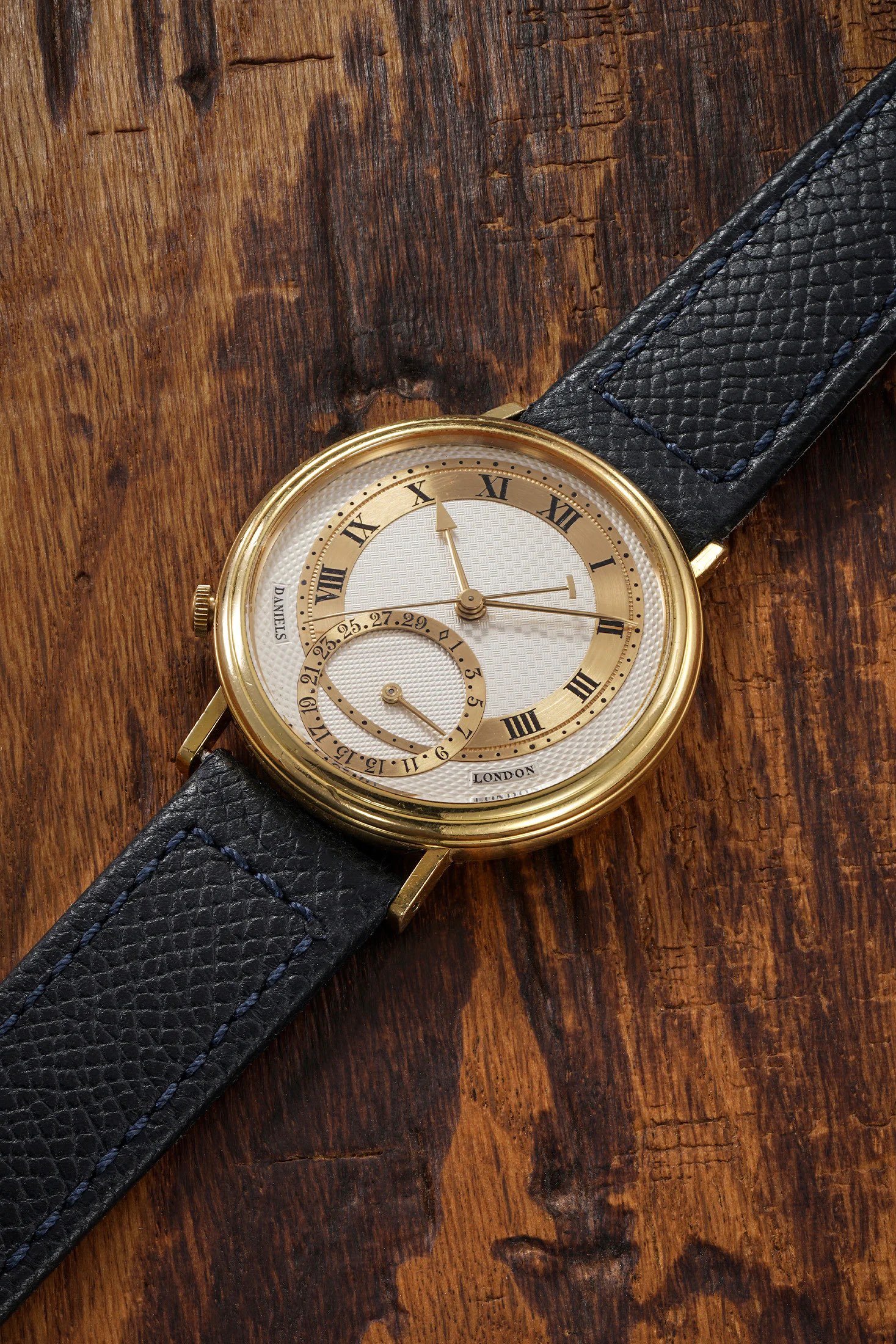 George Daniels Millennium Watch In Yellow Gold