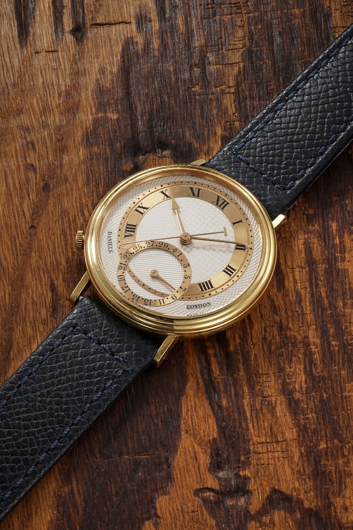 George Daniels Millennium Watch In Yellow Gold