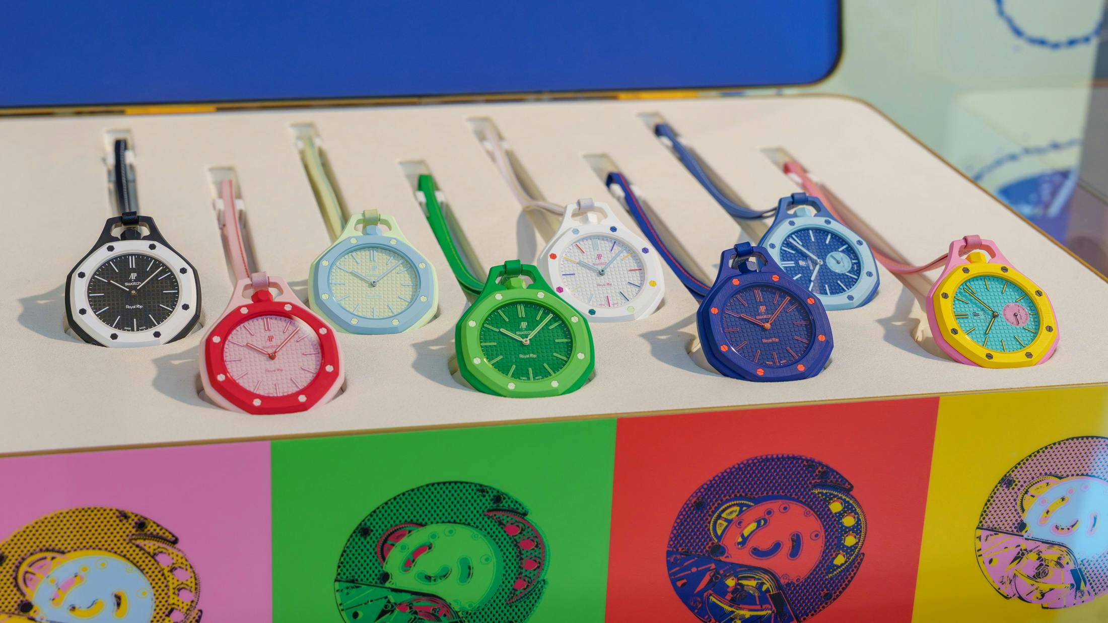 Swatch x AP Royal Pop