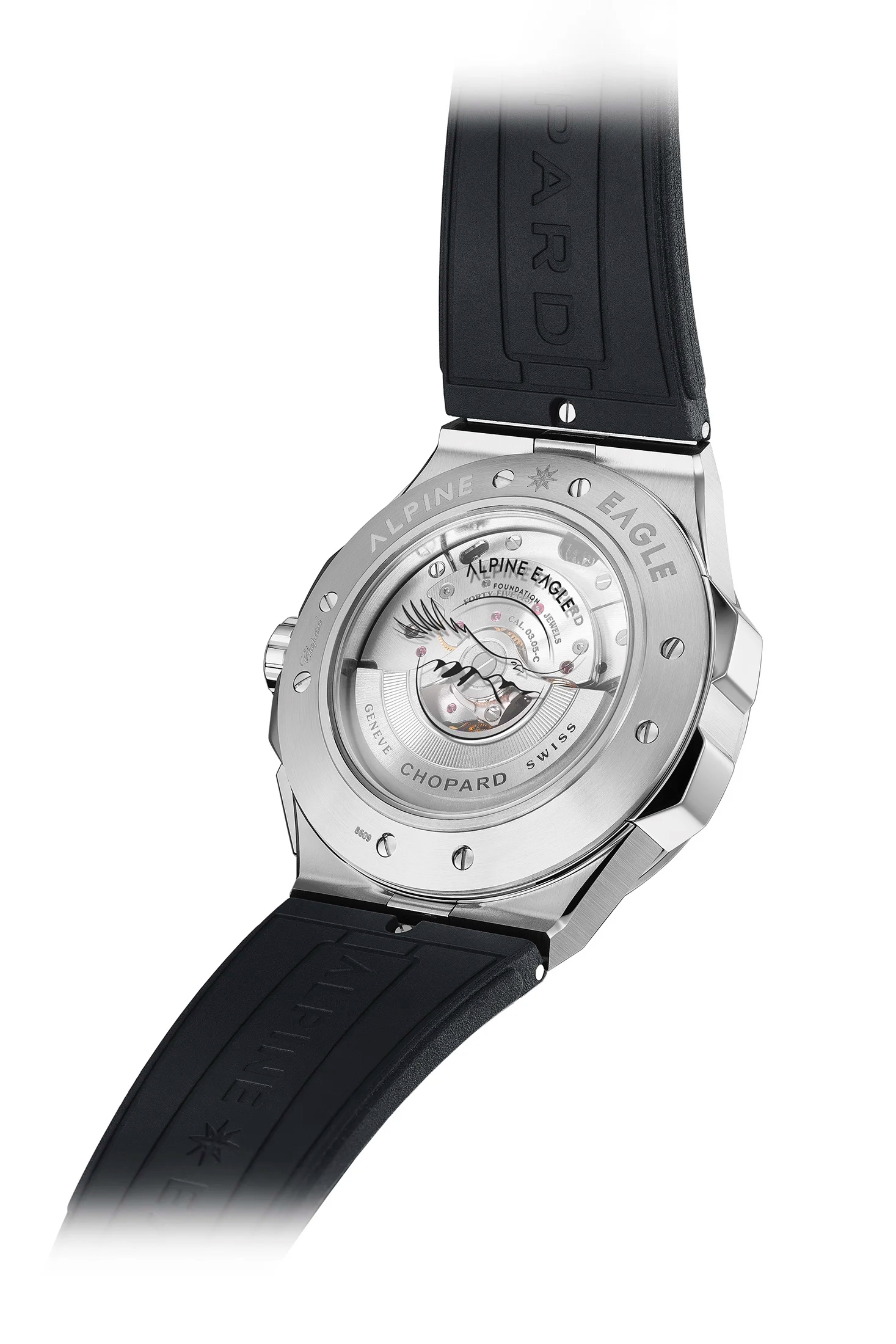 Chopard's Alpine Eagle XL Chronograph In Titanium