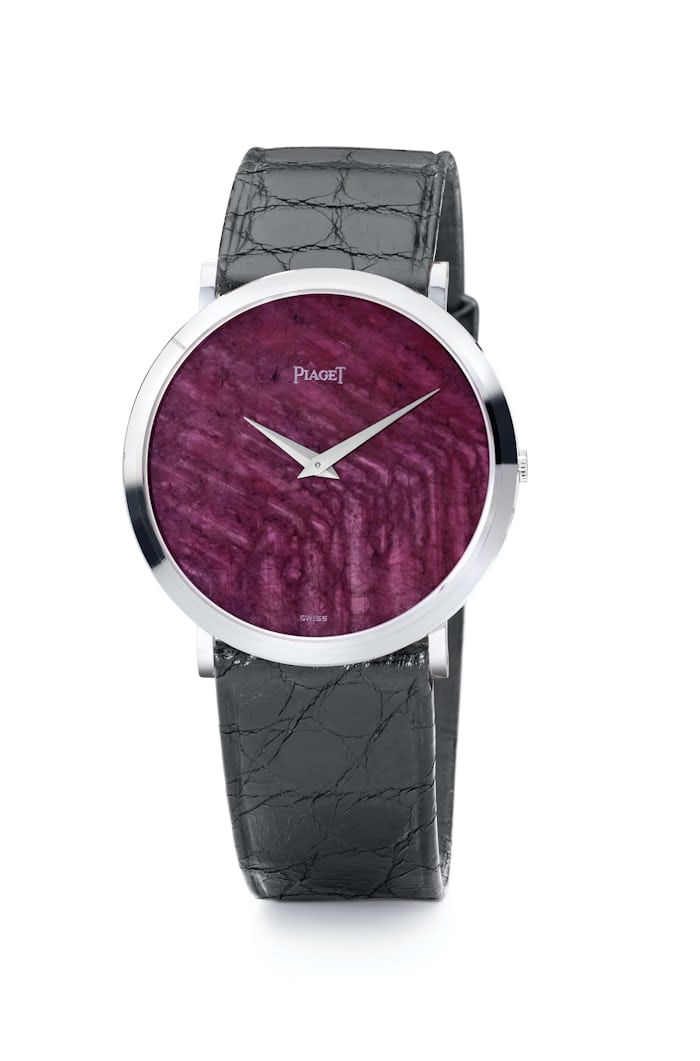 1963 watch with Root of Ruby dial 