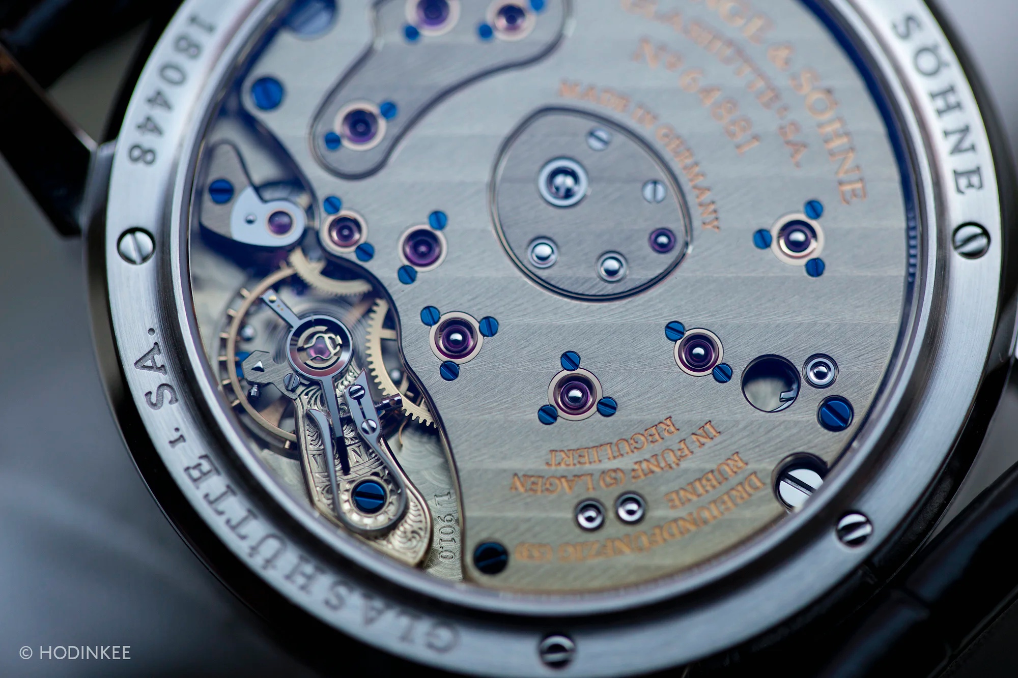 Caliber L901.0, found inside the original Lange 1 from 1994.