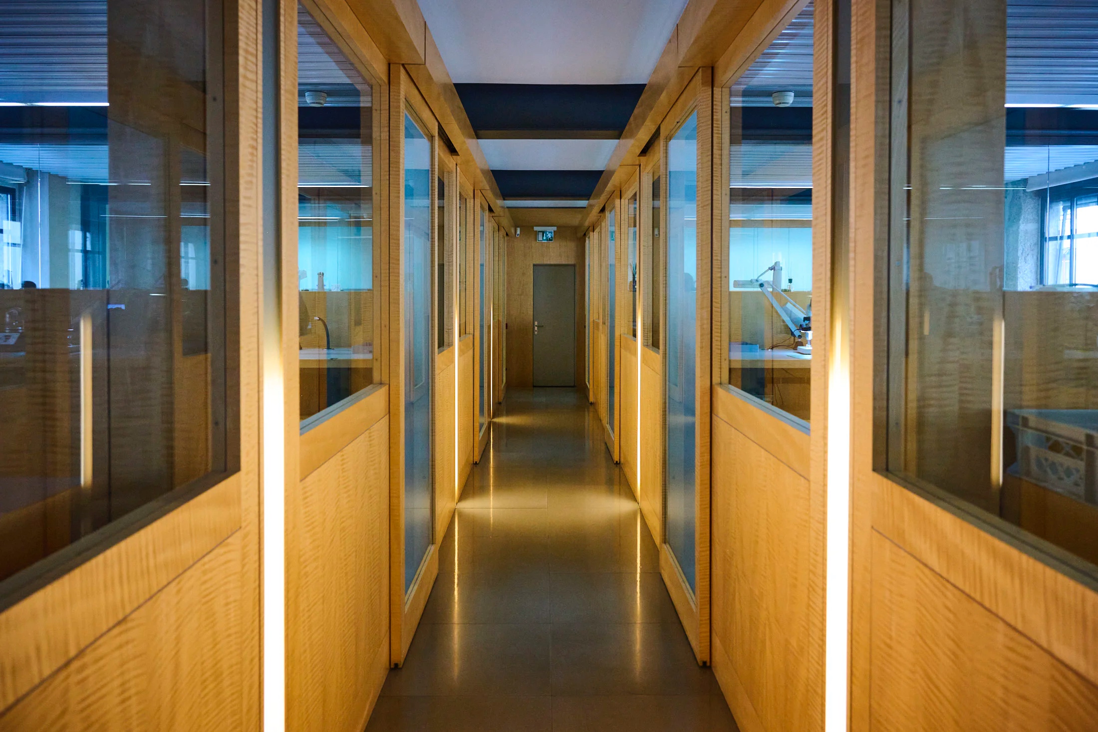 F.P. Journe upstairs hallway