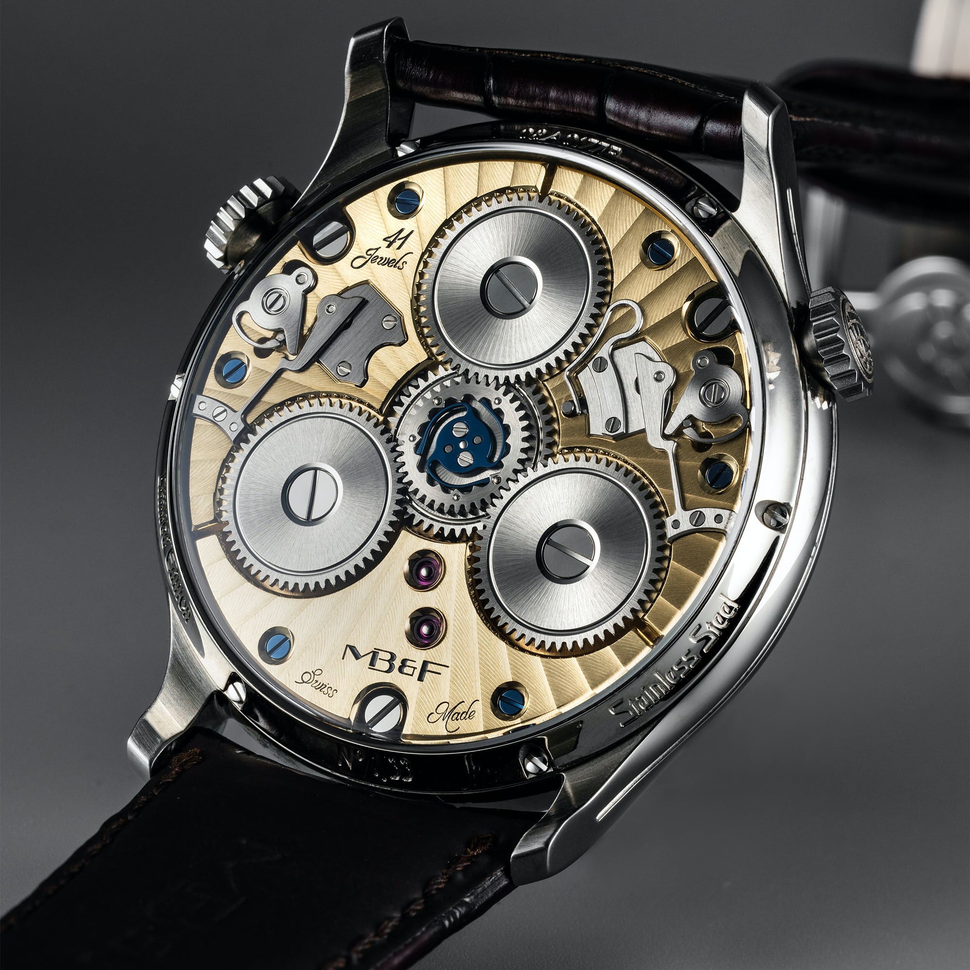 MB&F LMX Steel and Brass