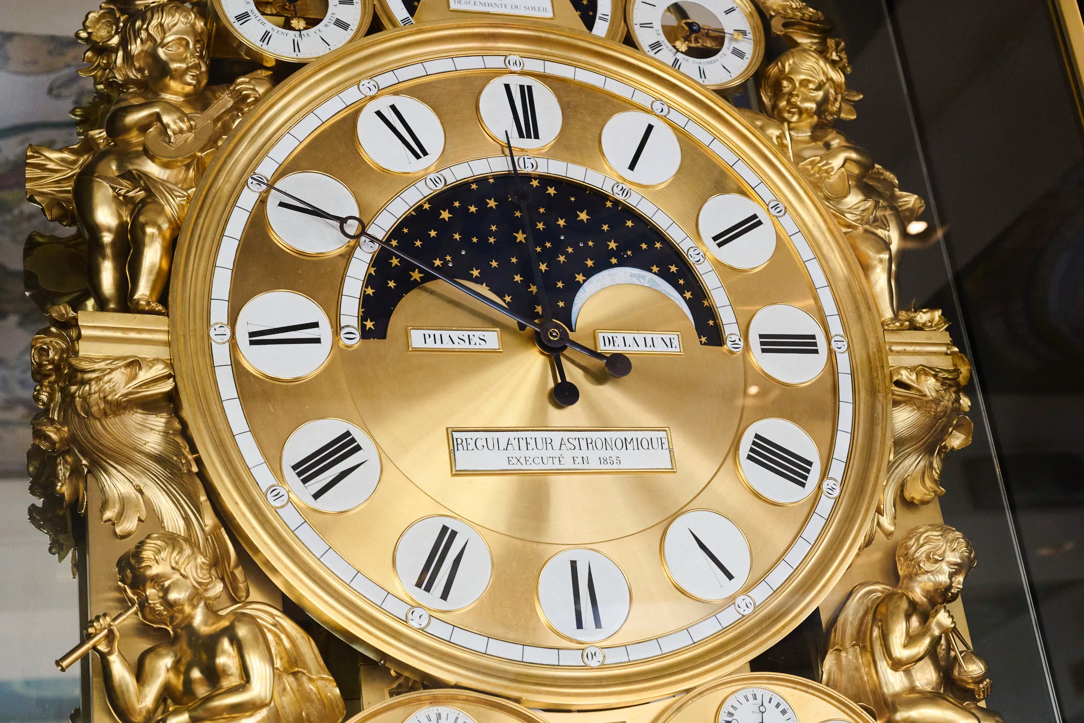 F.P. Journe Clock detail