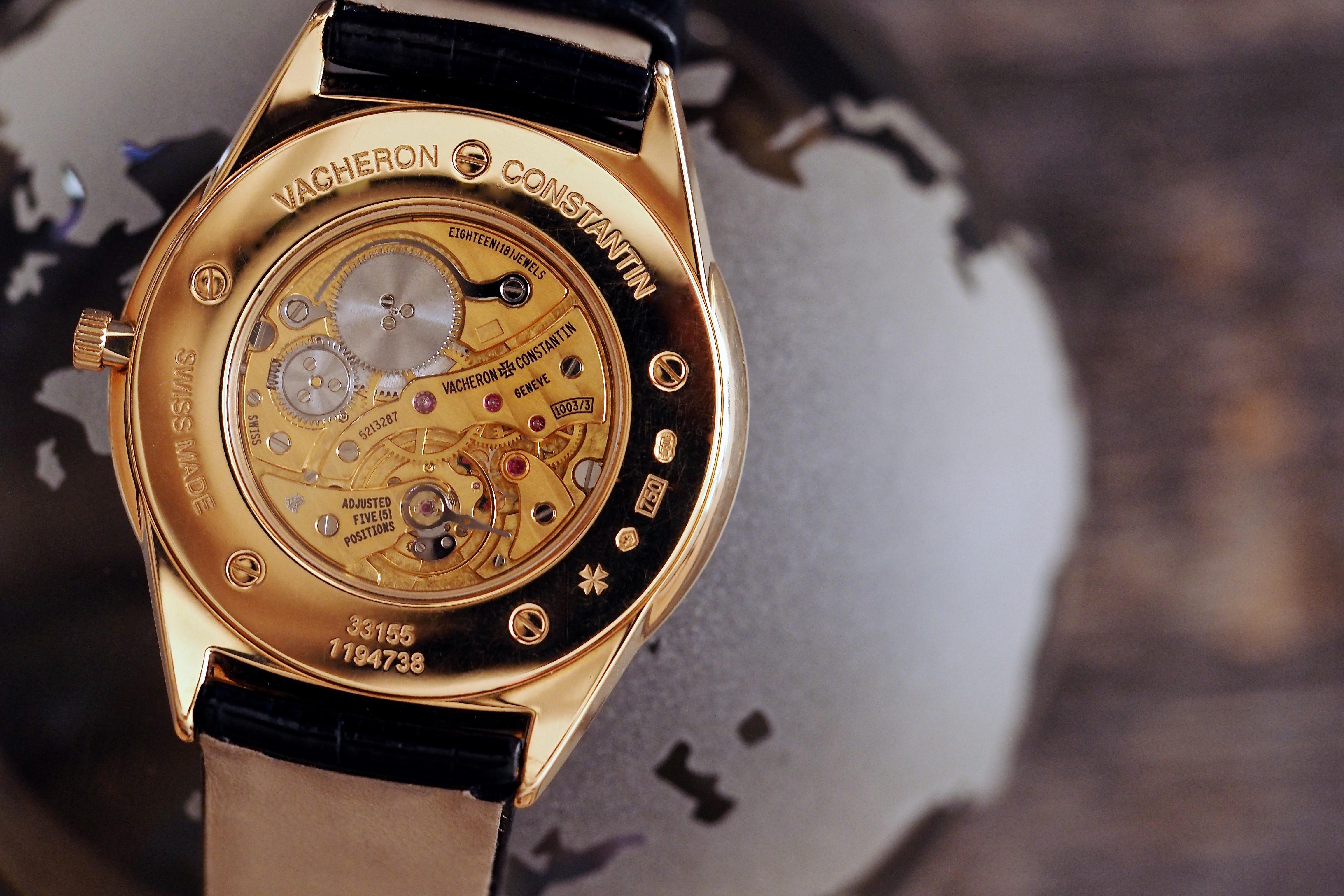 Vacheron caliber 1003, derived from the Jaeger-LeCoultre cal. 849.