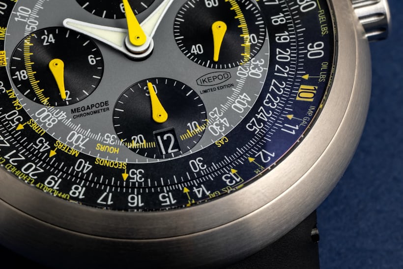 Ikepod Megapode chronograph watch