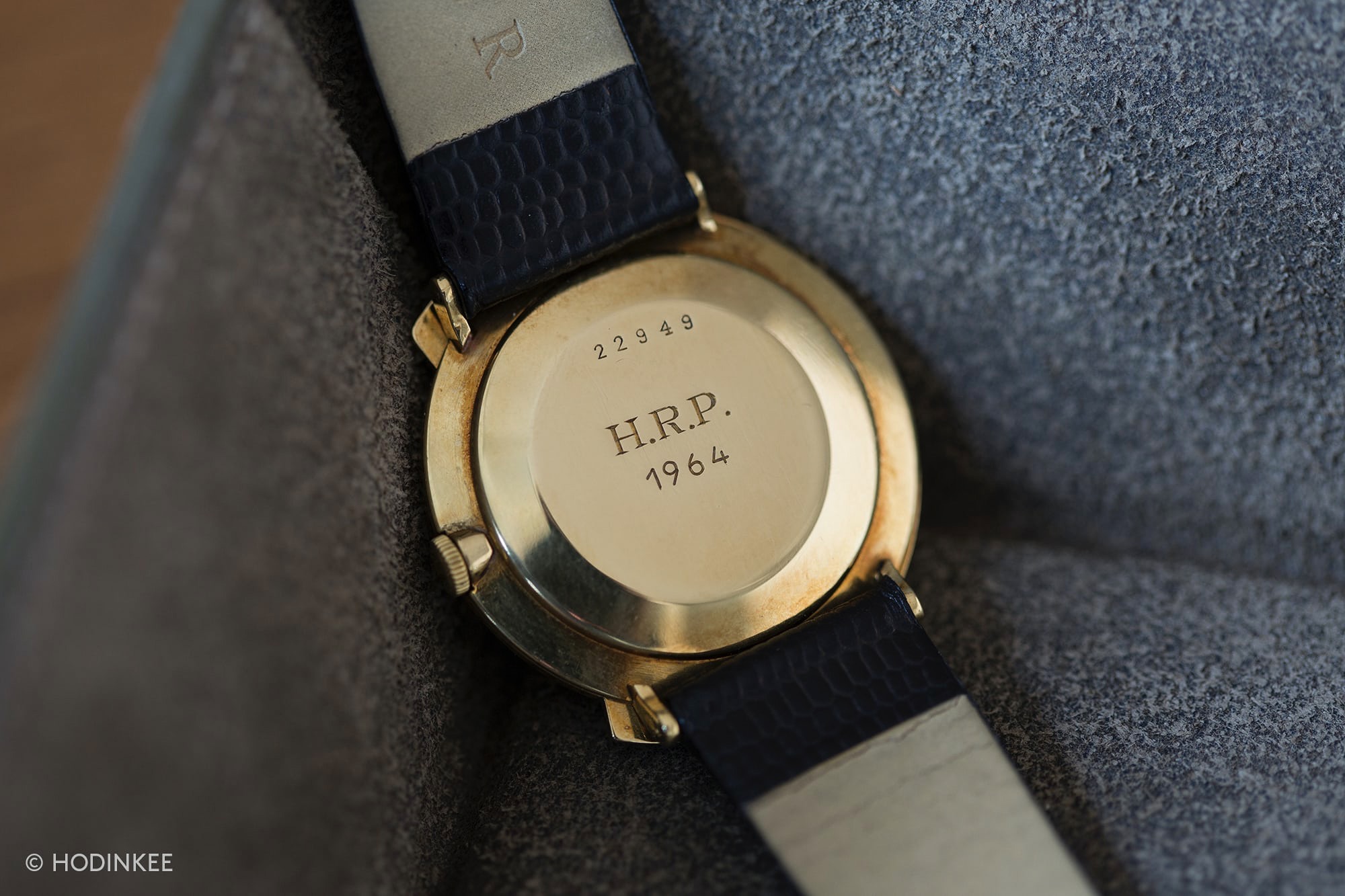 Asymetrical Audemars Piguet From The 1960s initials