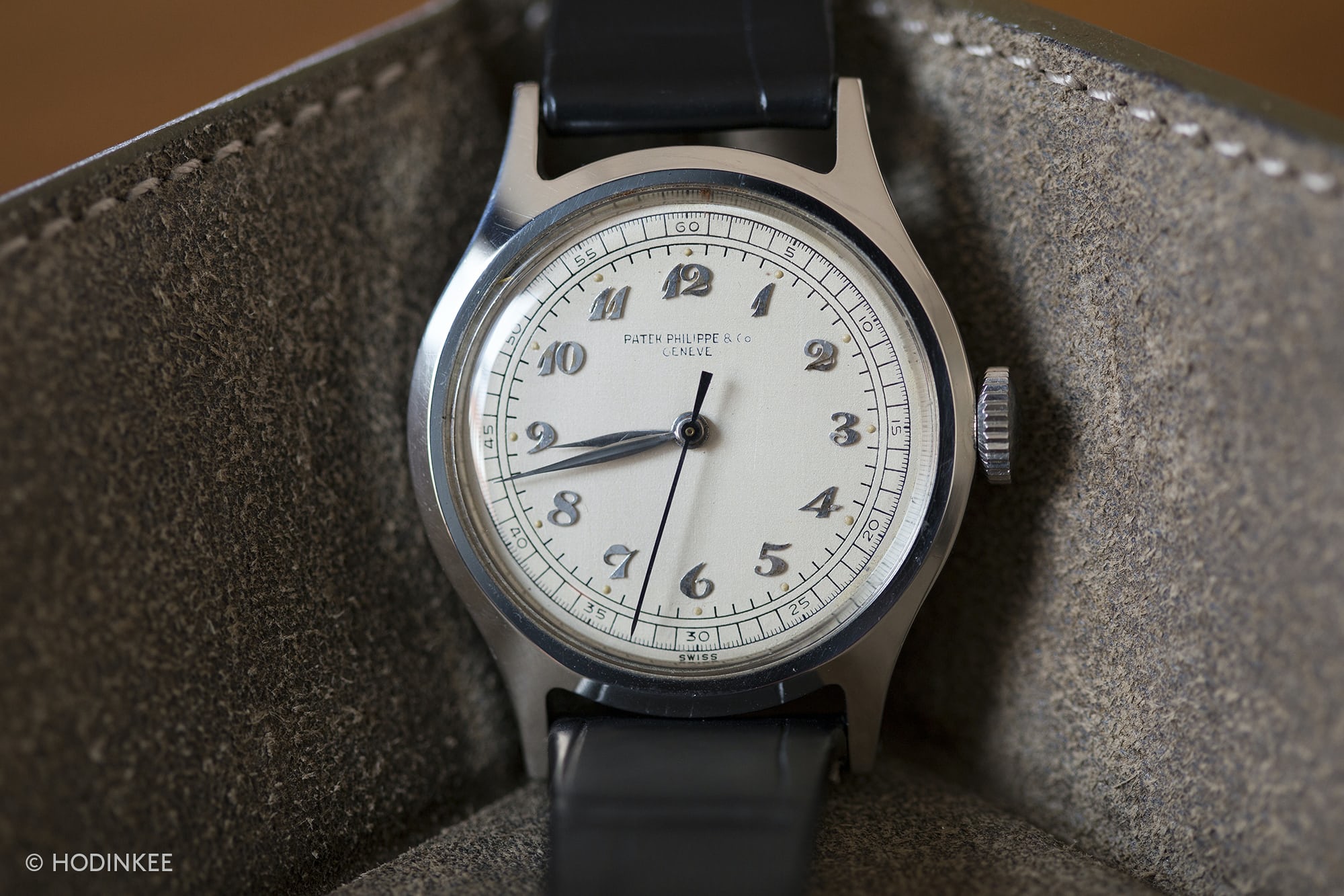 Patek Philippe Reference 565 In Steel With Breguet Numerals