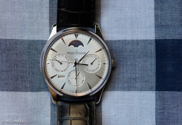 Jaeger-LeCoultre Master Ultra Thin Perpetual Calendar in stainless steel