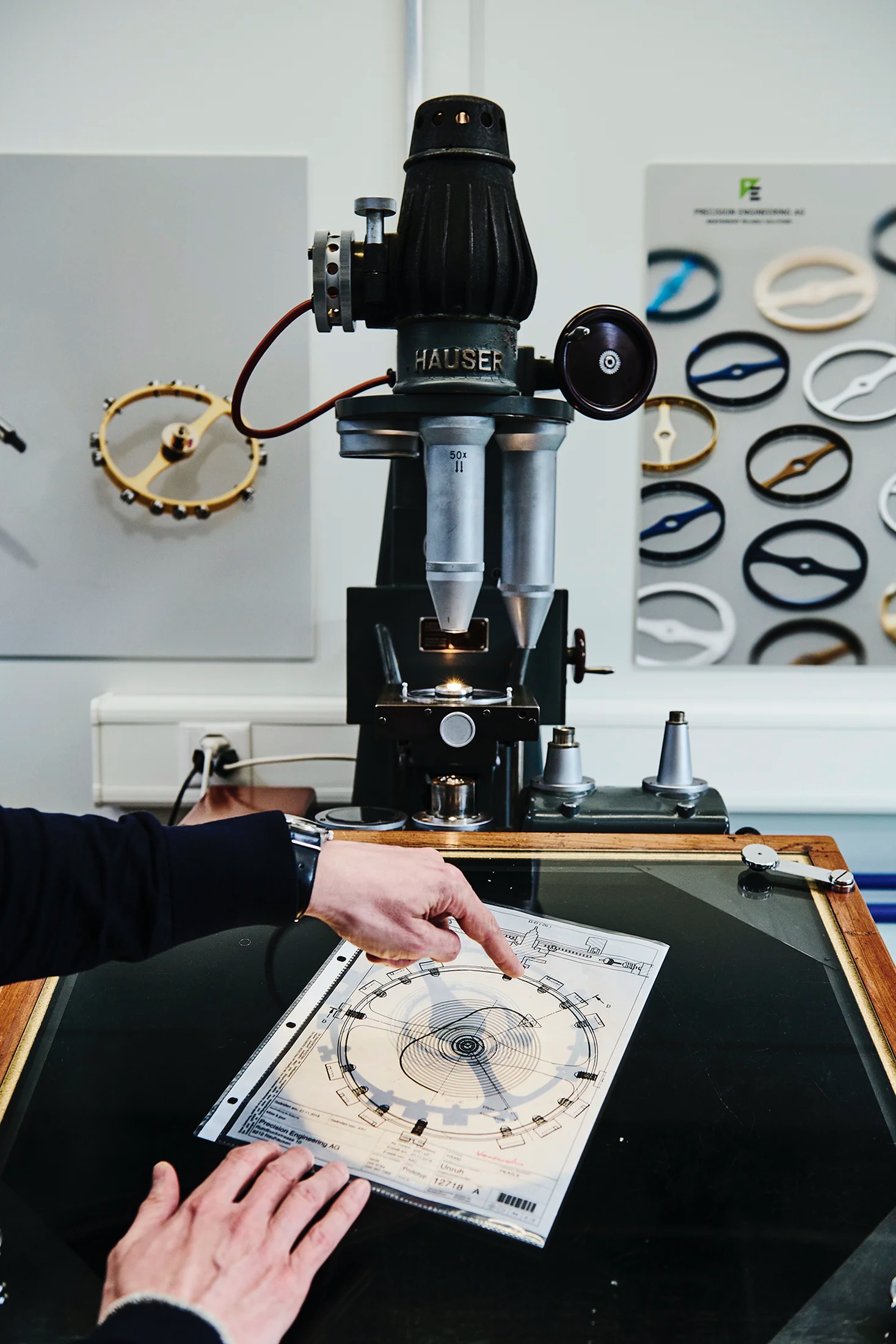 A sketch of a watch and watchmaking a machine 
