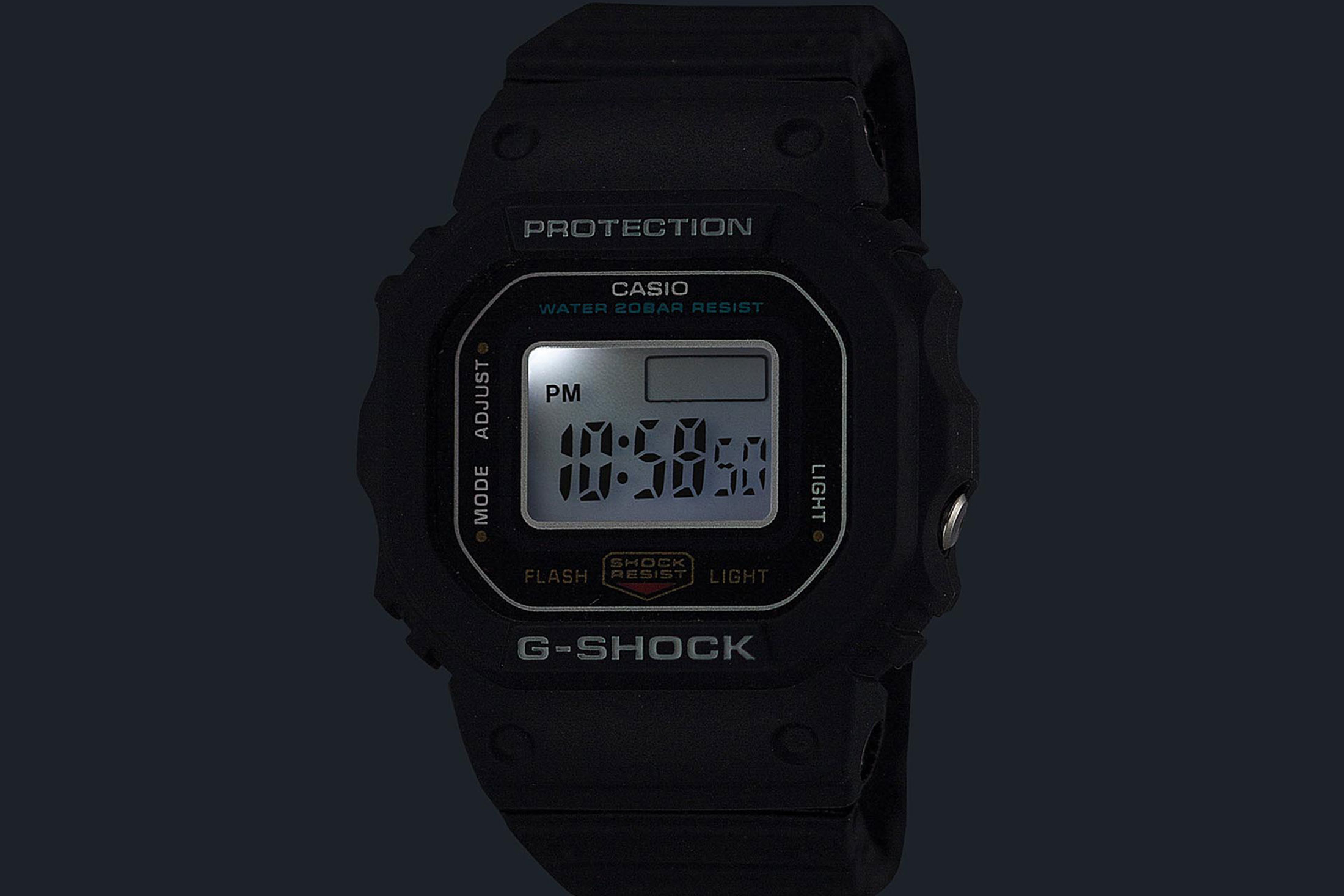 黒 Casio G-Shock Nano 5600 Series リングウォッチ 腕じゃなく指に