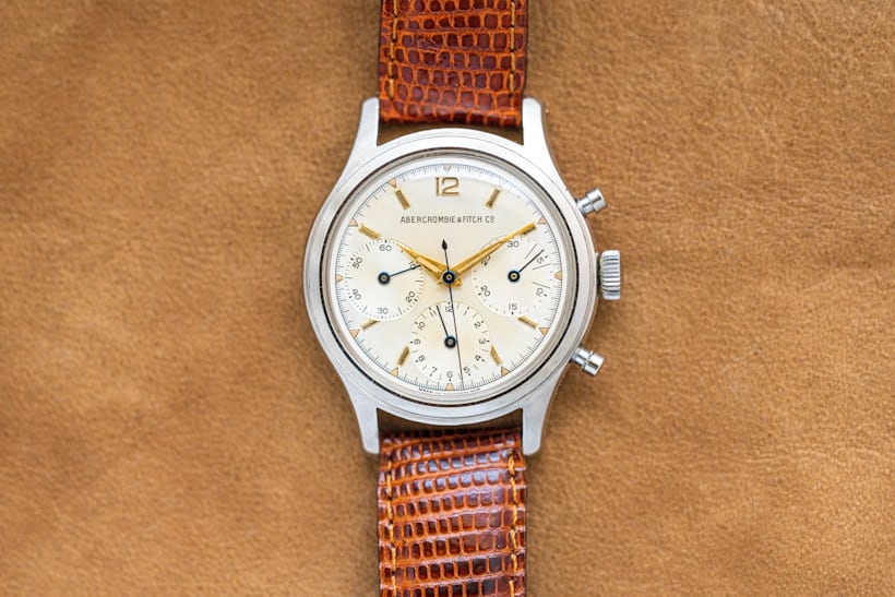 A 2444 pre-carrera with Abercrombie-signed dial 