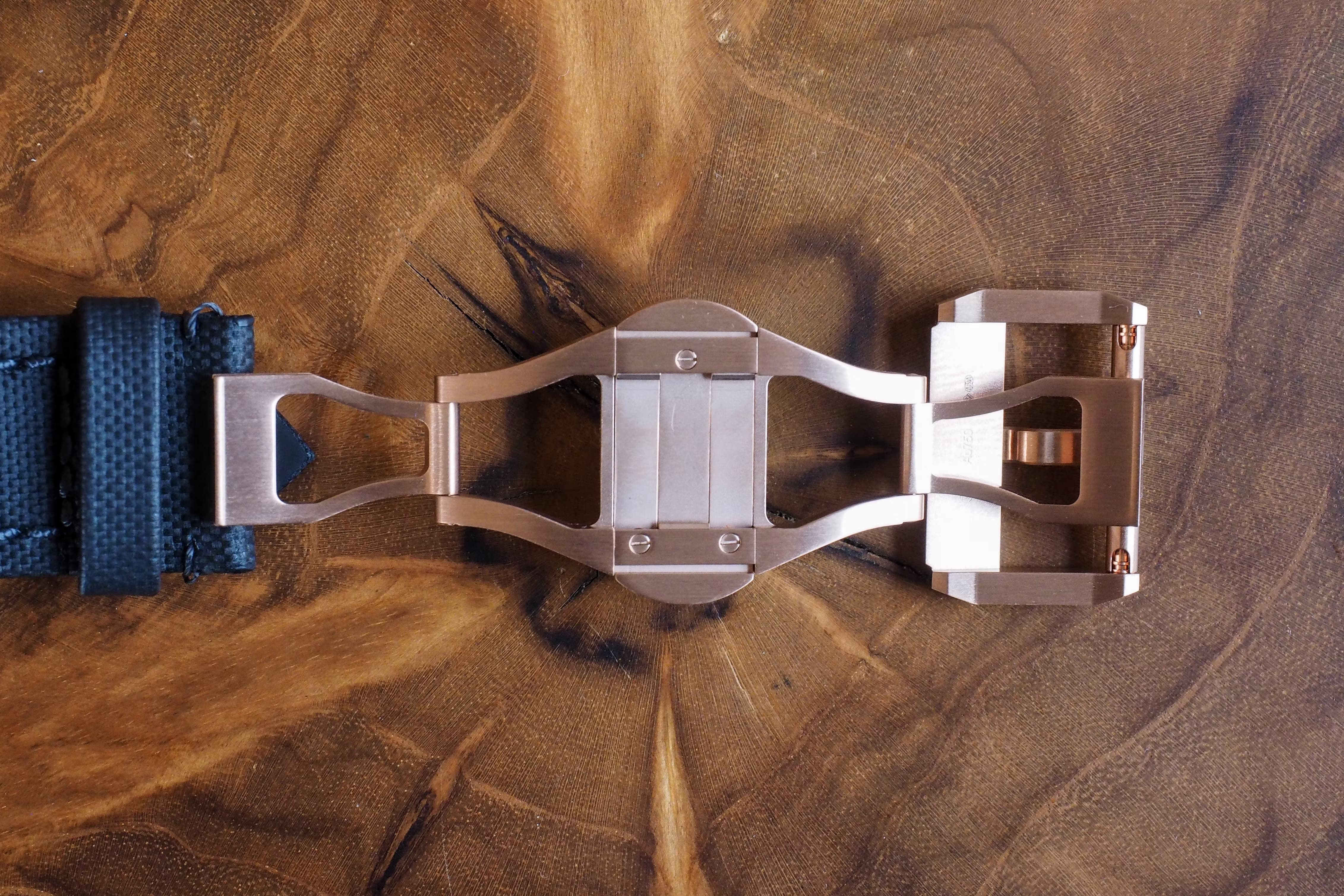 Blancpain Fifty Fathoms Sedna Gold buckle