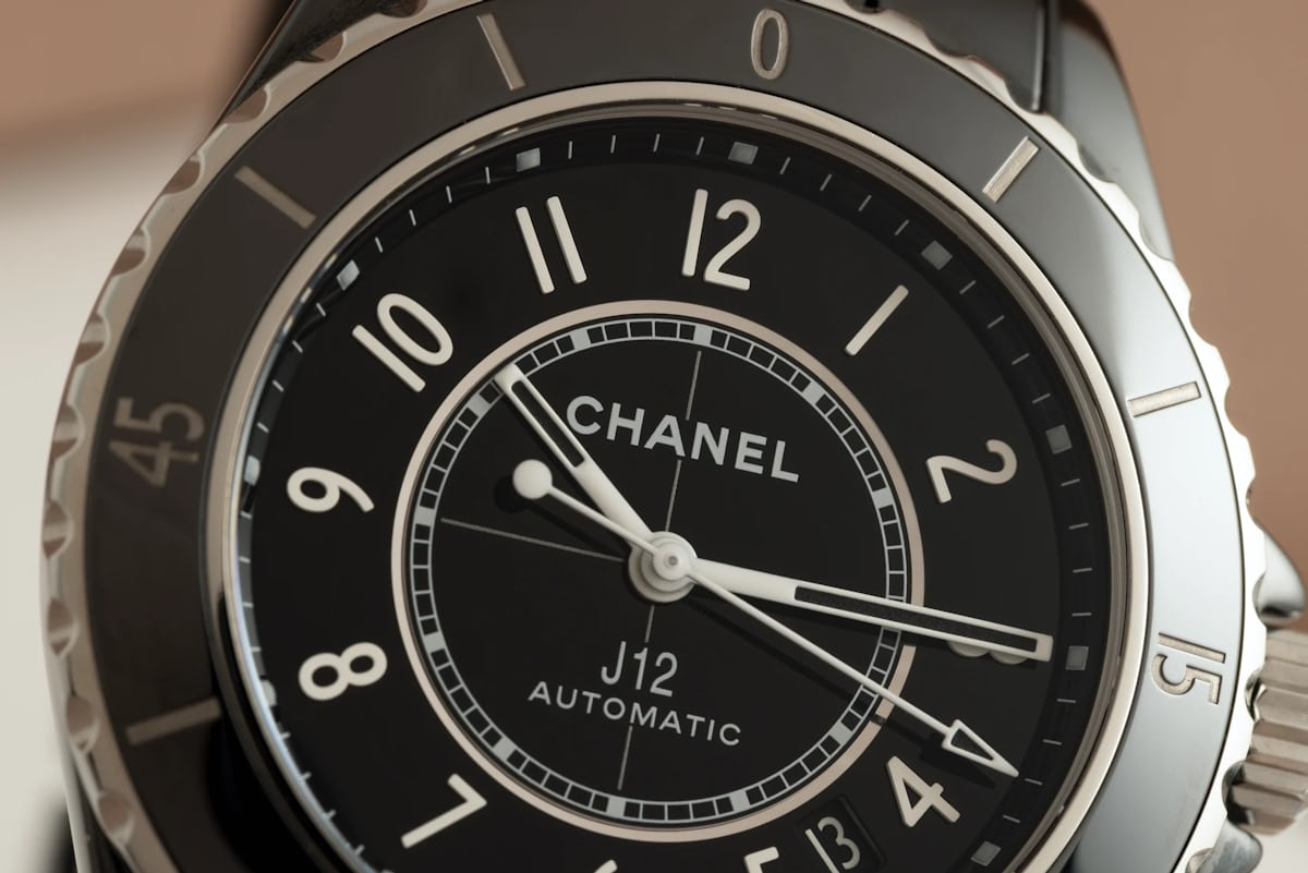 chanel J12 dial and hands