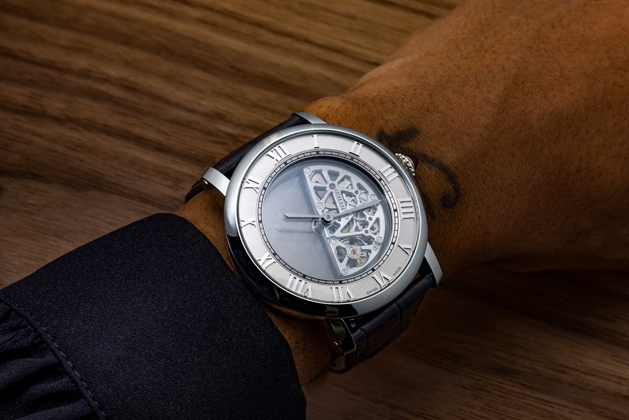 Cartier Masse Mysterieux wrist shot