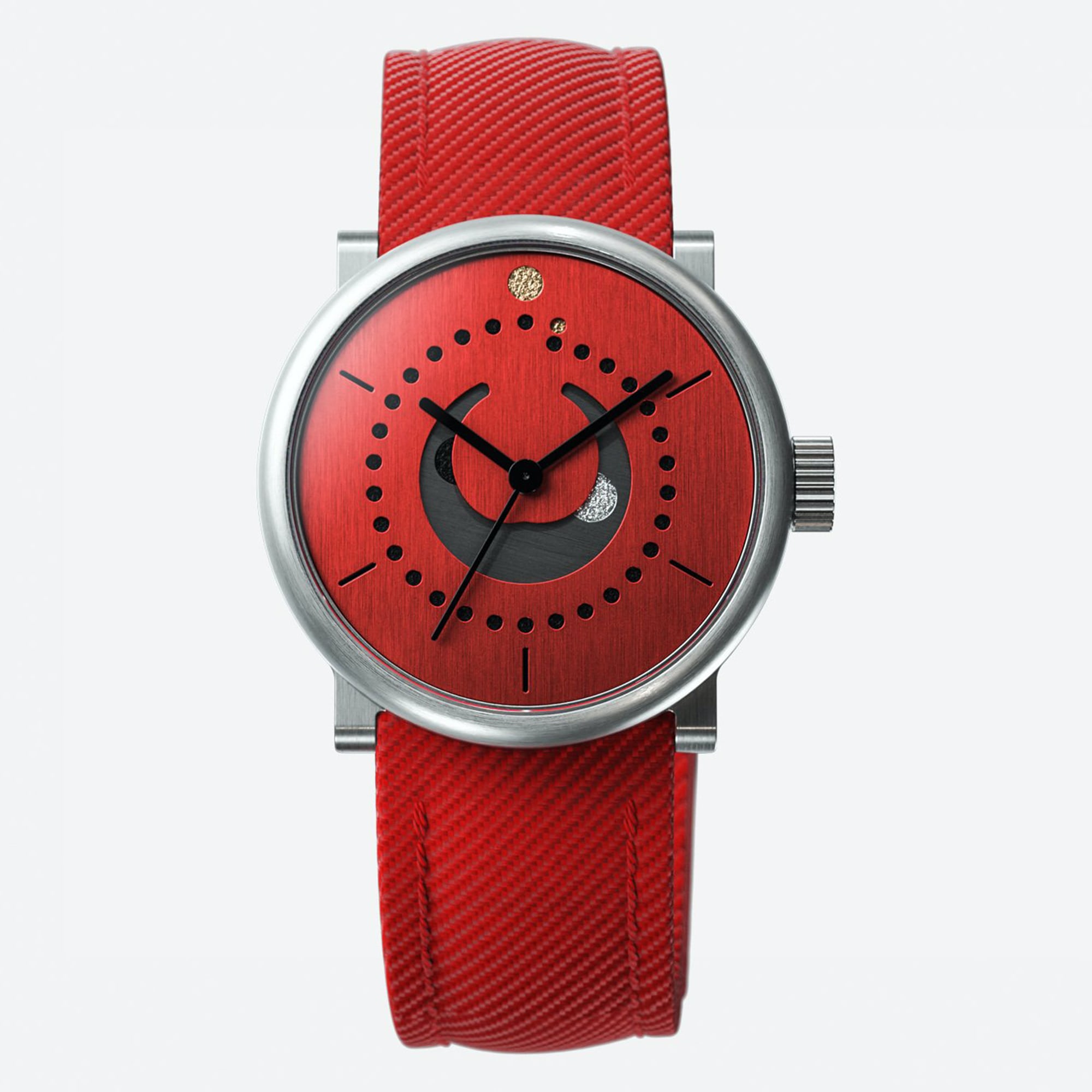最新デザインの ジャパン・ムーブメント・ウォッチ 腕時計 ムーン