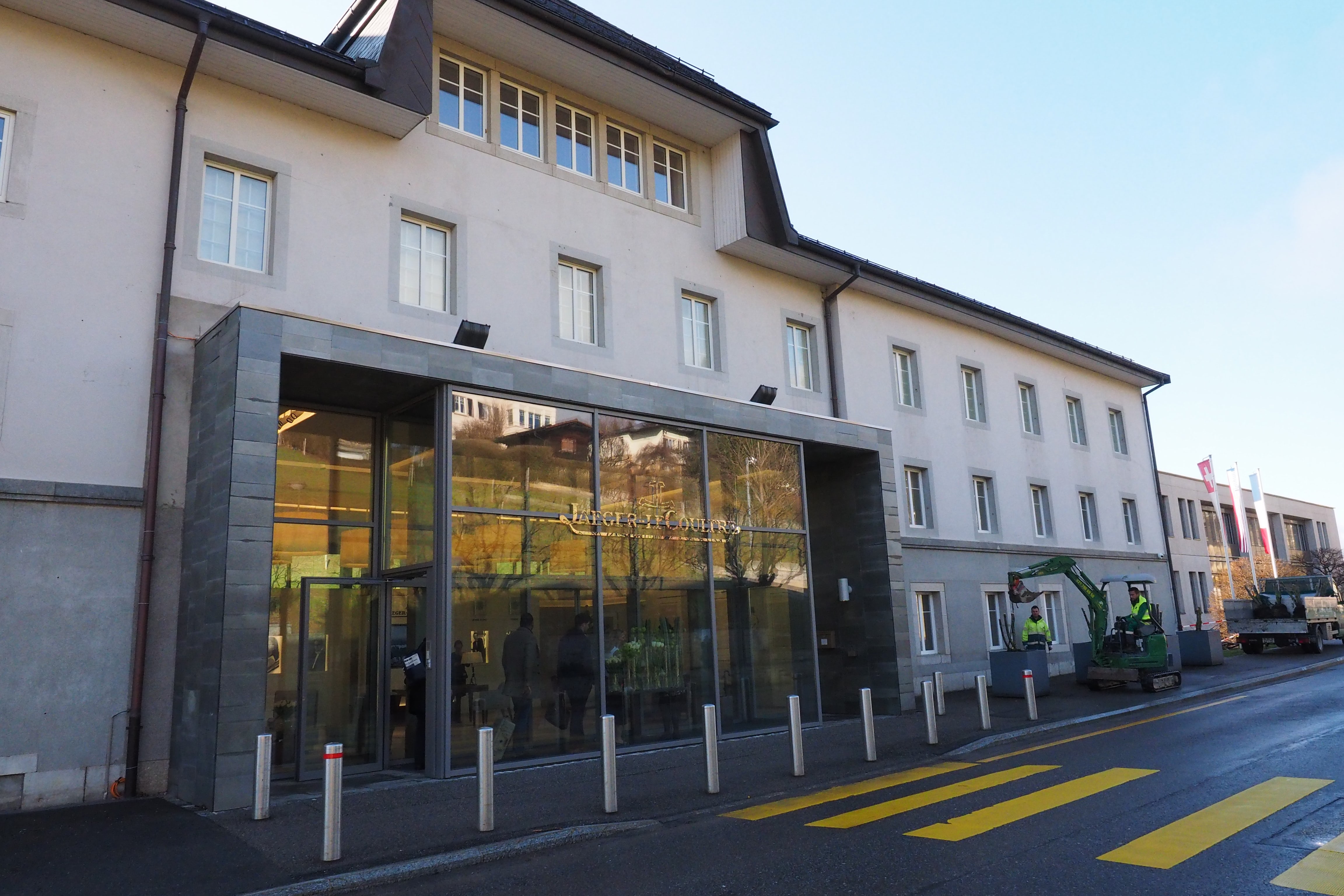 Jaeger-LeCoultre headquarters and manufacture in Le Sentier, Switzerland.