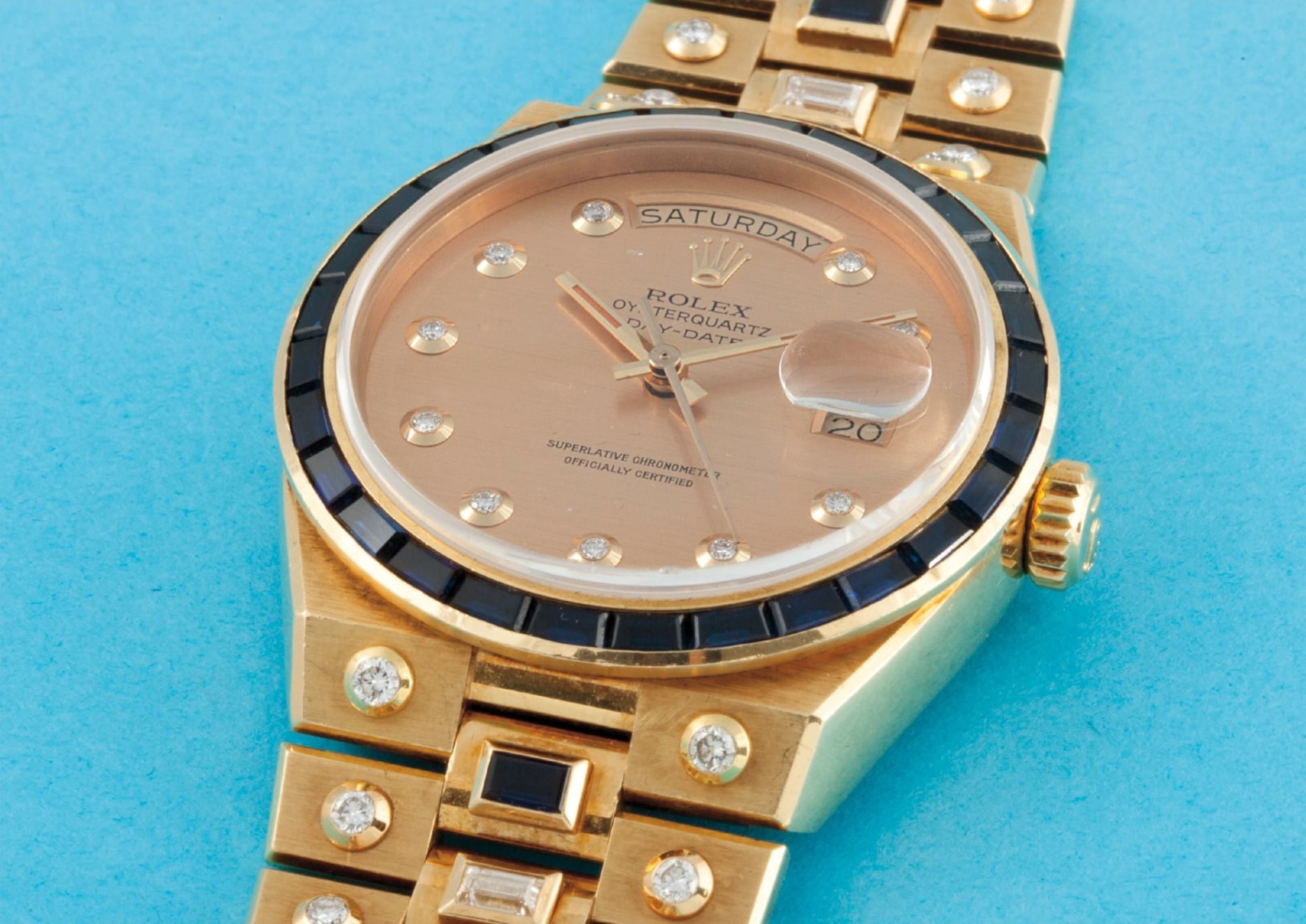 Lot 14 at Phillips Glamorous Day-Date sale.