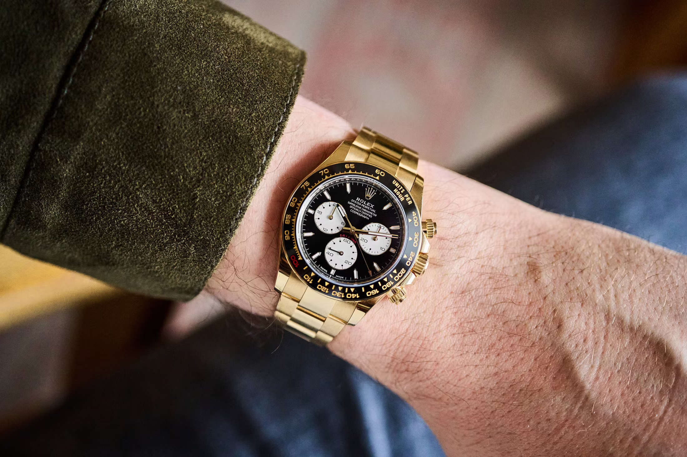 Rolex Le Mans Daytona Yellow Gold 126528LN