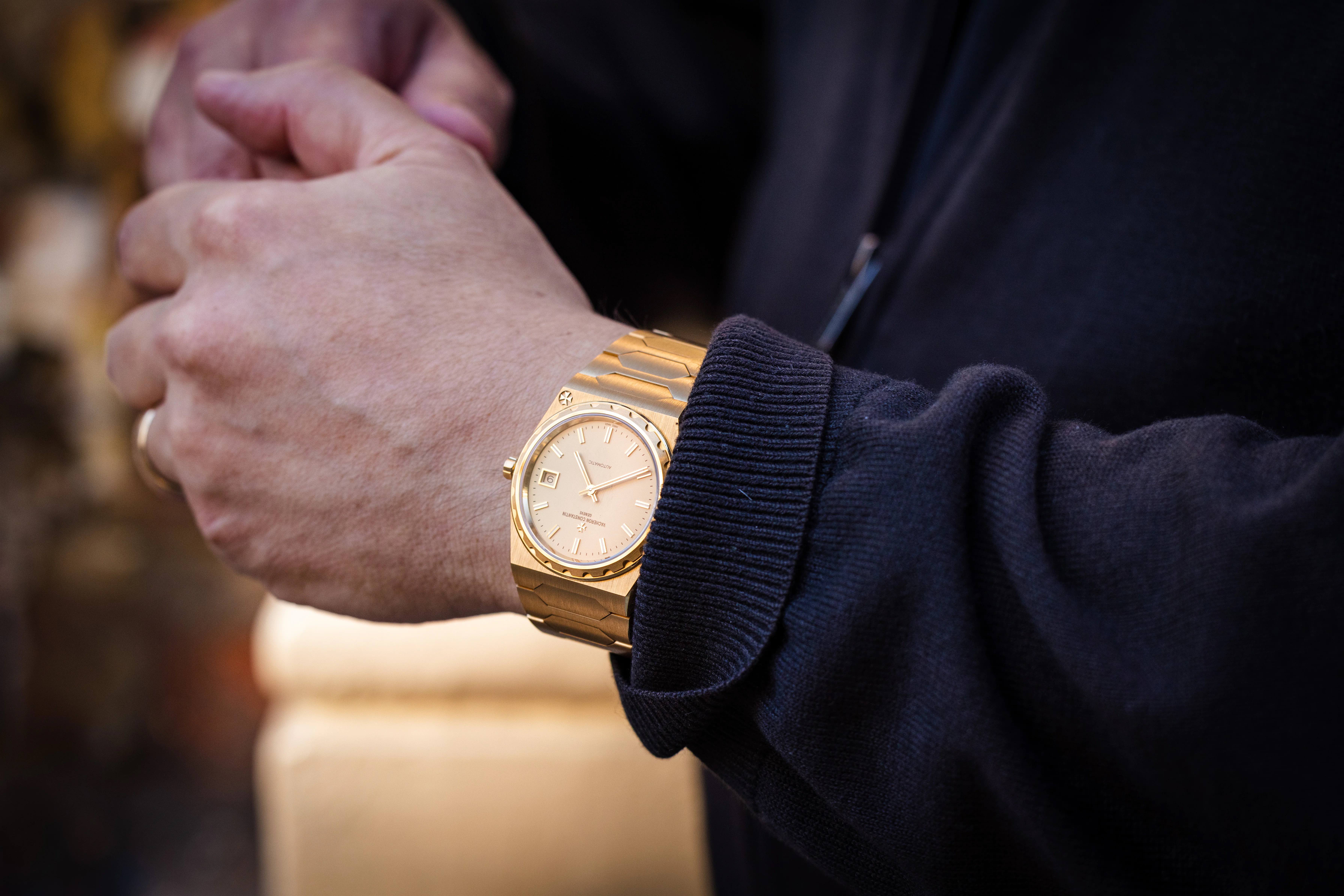 Vacheron 222 on a wrist